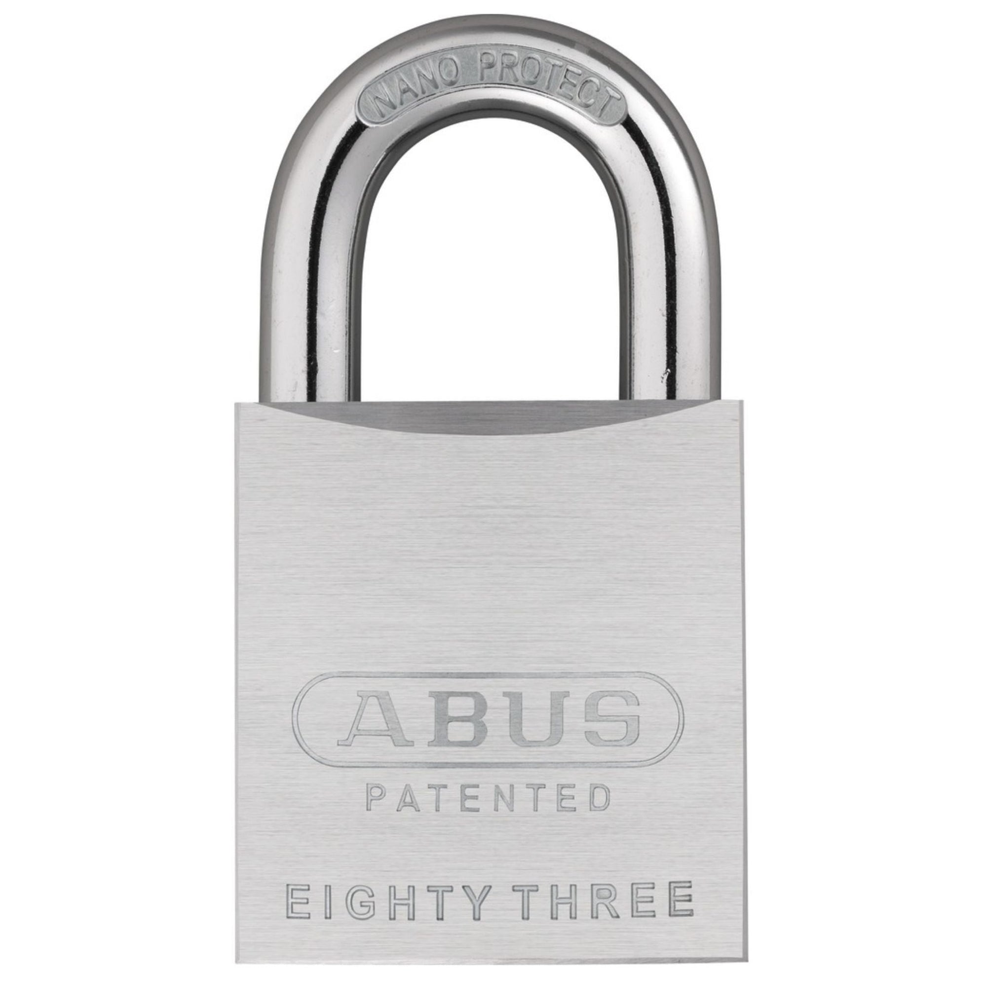 Abus 83/50 Chrome-Plated Series Lock Solid Brass Padlocks Accept Popular OEM Cylinders with 1-Inch Stainless Steel Shackle - The Lock Source