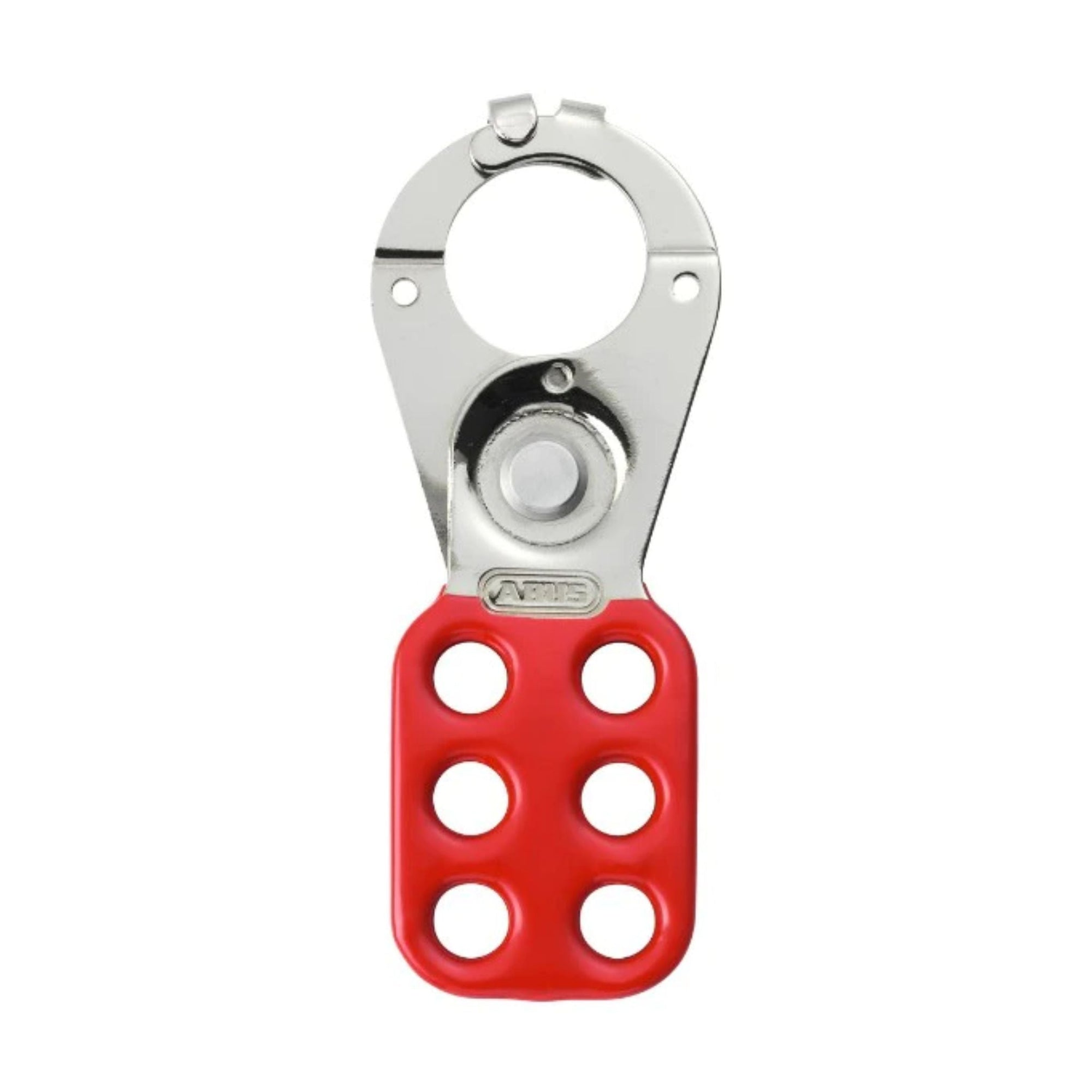 Abus ST801 (93101) Safety Lockout Hasp 1-Inch With Tabs Allows 6 Padlocks to Be Attached Allowing 6 Workers to Lock Out One Energy Source - The Lock Source