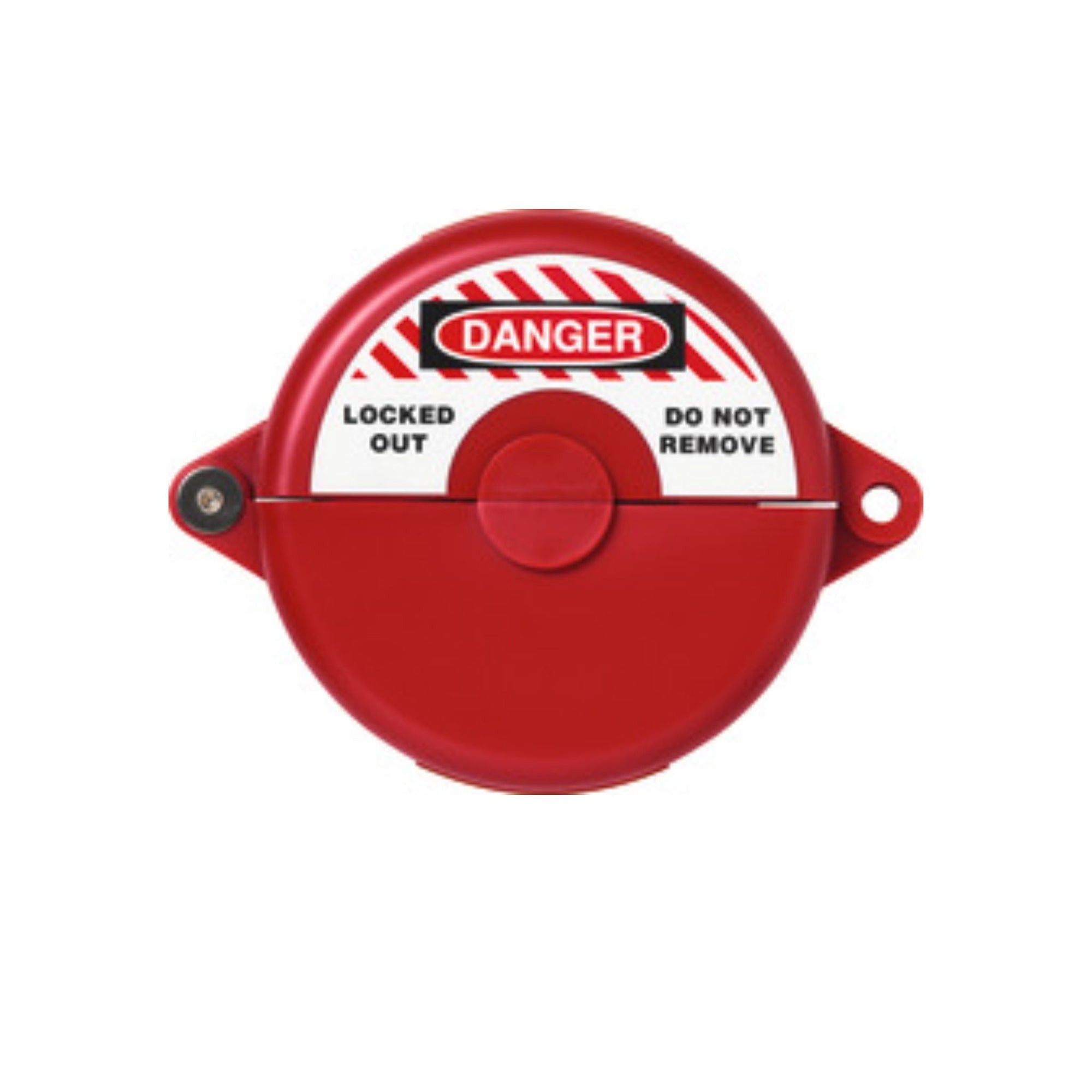 Abus V305 (00364) Red Gate Valve Lockout Device Fits Gate Valves from 2-1/2" to 5-Inches in Diameter - The Lock Source