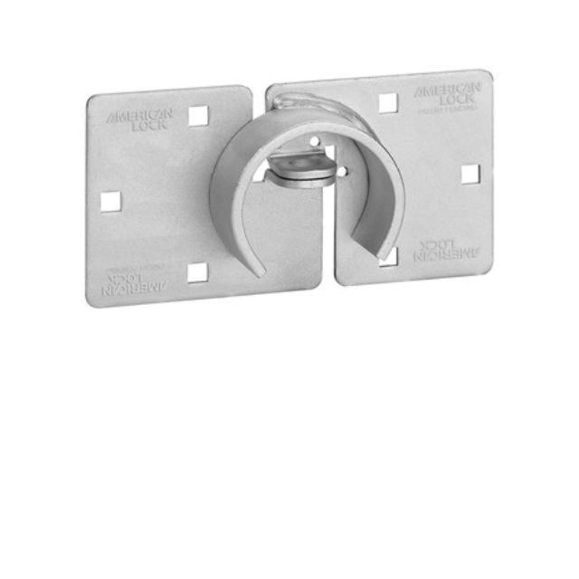 American Lock A801 Hidden Shackle Padlock Hasp Which Fastens to A2010 Hockey Puck Locks - The Lock Source