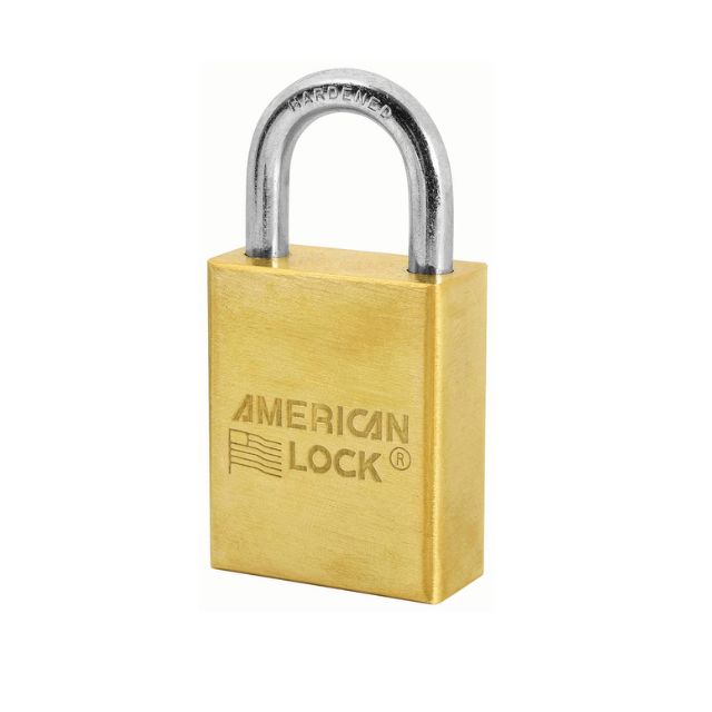 American Lock No. A40 Series Brass Padlock With 5-Pin Non Rekeyable Cylinder - The Lock Source