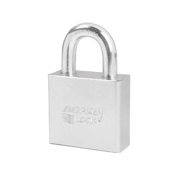 American Lock A50HS Solid Steel Padlock With Stainless Steel Pins - The Lock Source