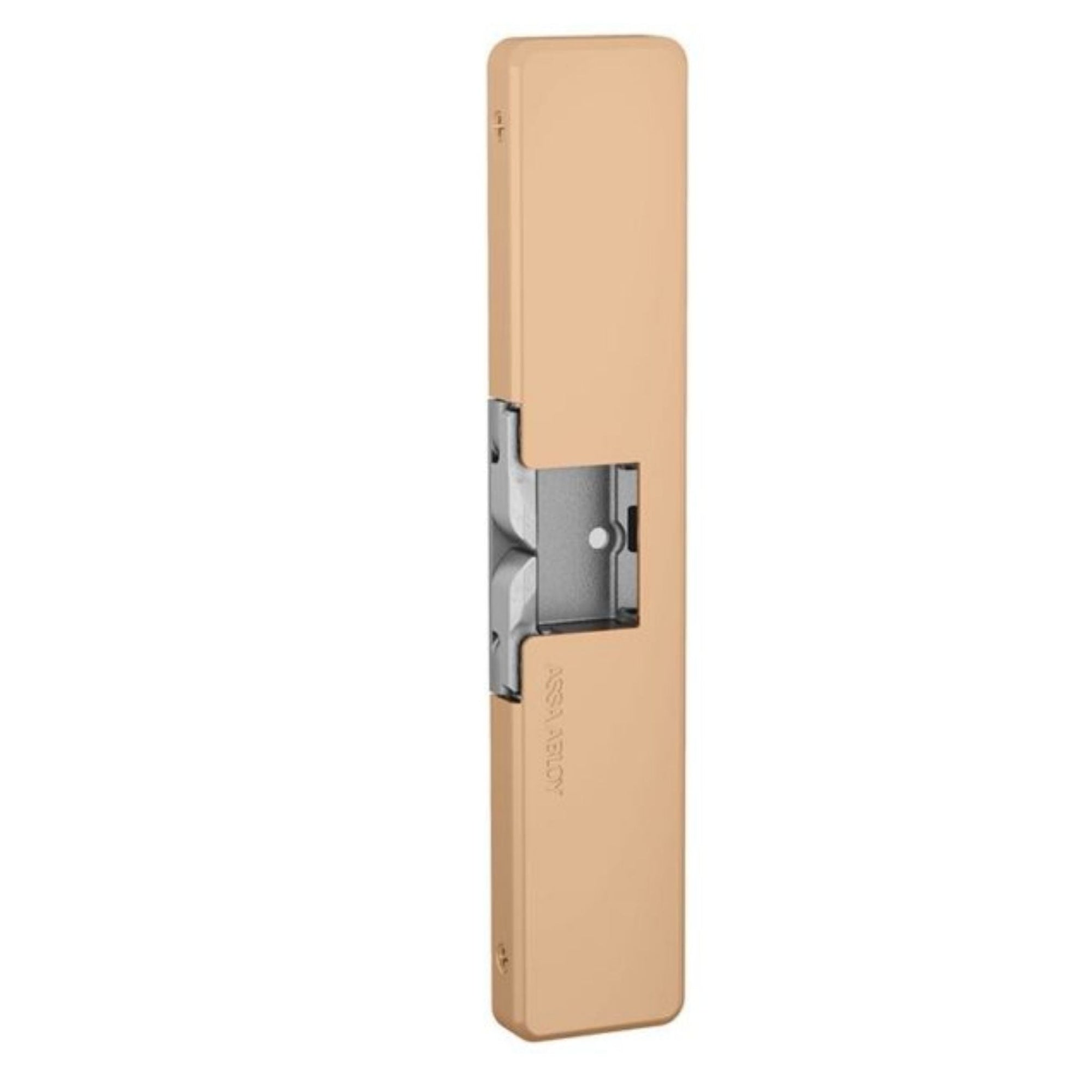 HES 9400-612-LBM Slim Line Surface Mounted Electric Strike With Latchbolt Monitor, Satin Bronze for Rim Exit Devices - The Lock Source