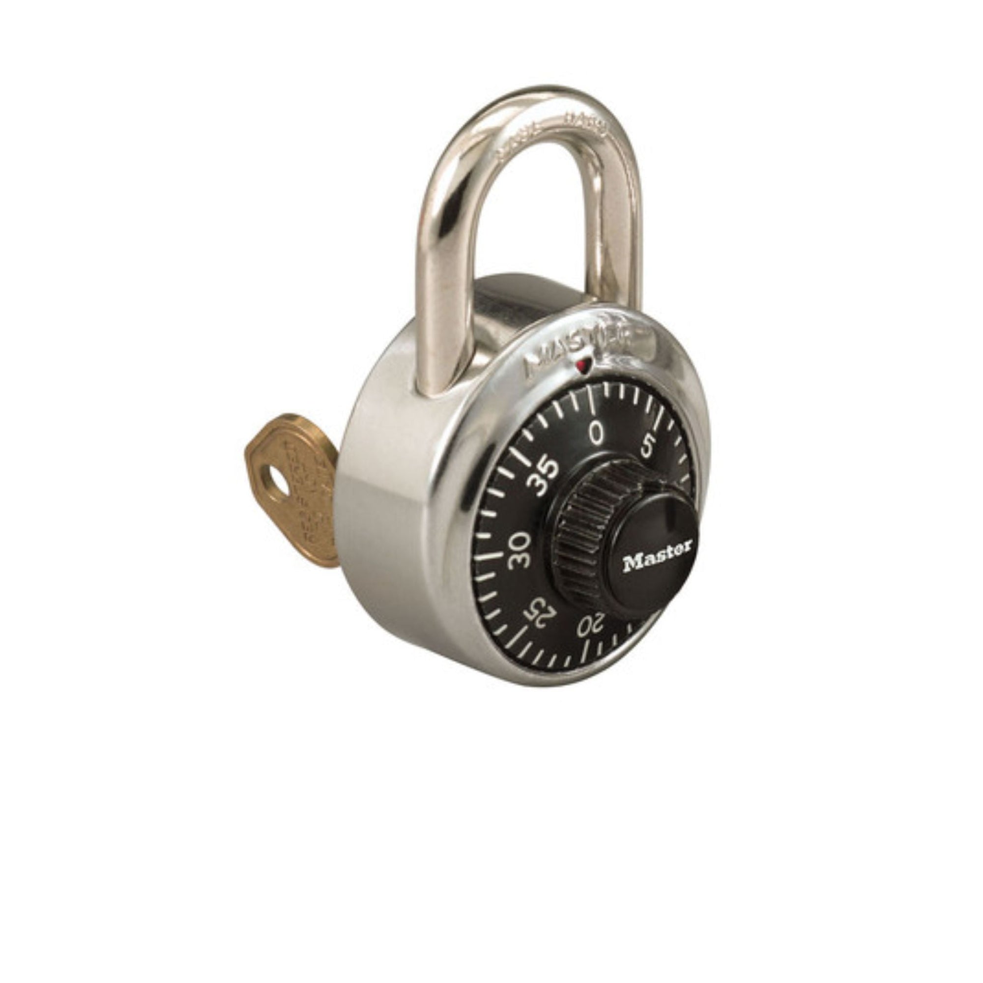 Master Lock 1525 V70 Combination Locker Padlock with Key Override - The Lock Source