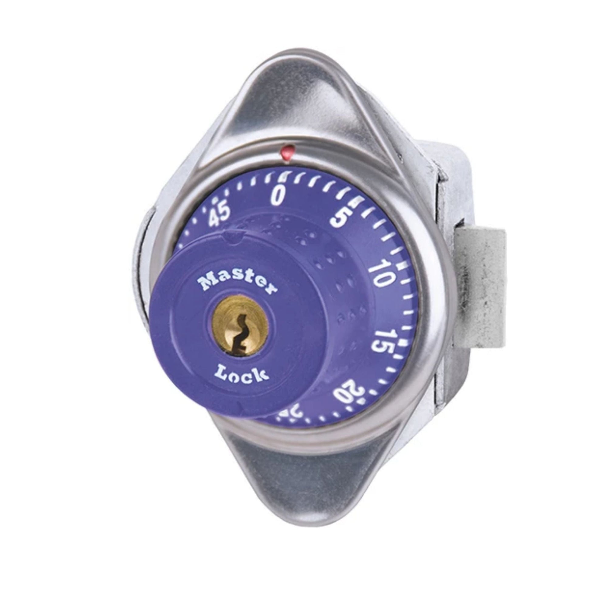 Master Lock 1655MDPRP Purple Automatic Locking Padlock for Box Lockers - The Lock Source