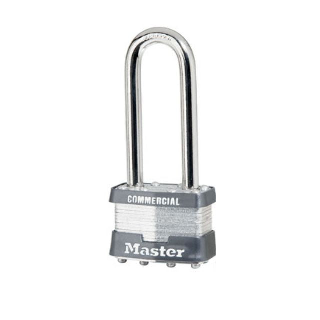 Master Lock 21KALJ 15L674 Laminated Steel Commercial Locks Keyed Alike to KA15L674 With 2" Shackle & W27 Cylinder Keyways - The Lock Source