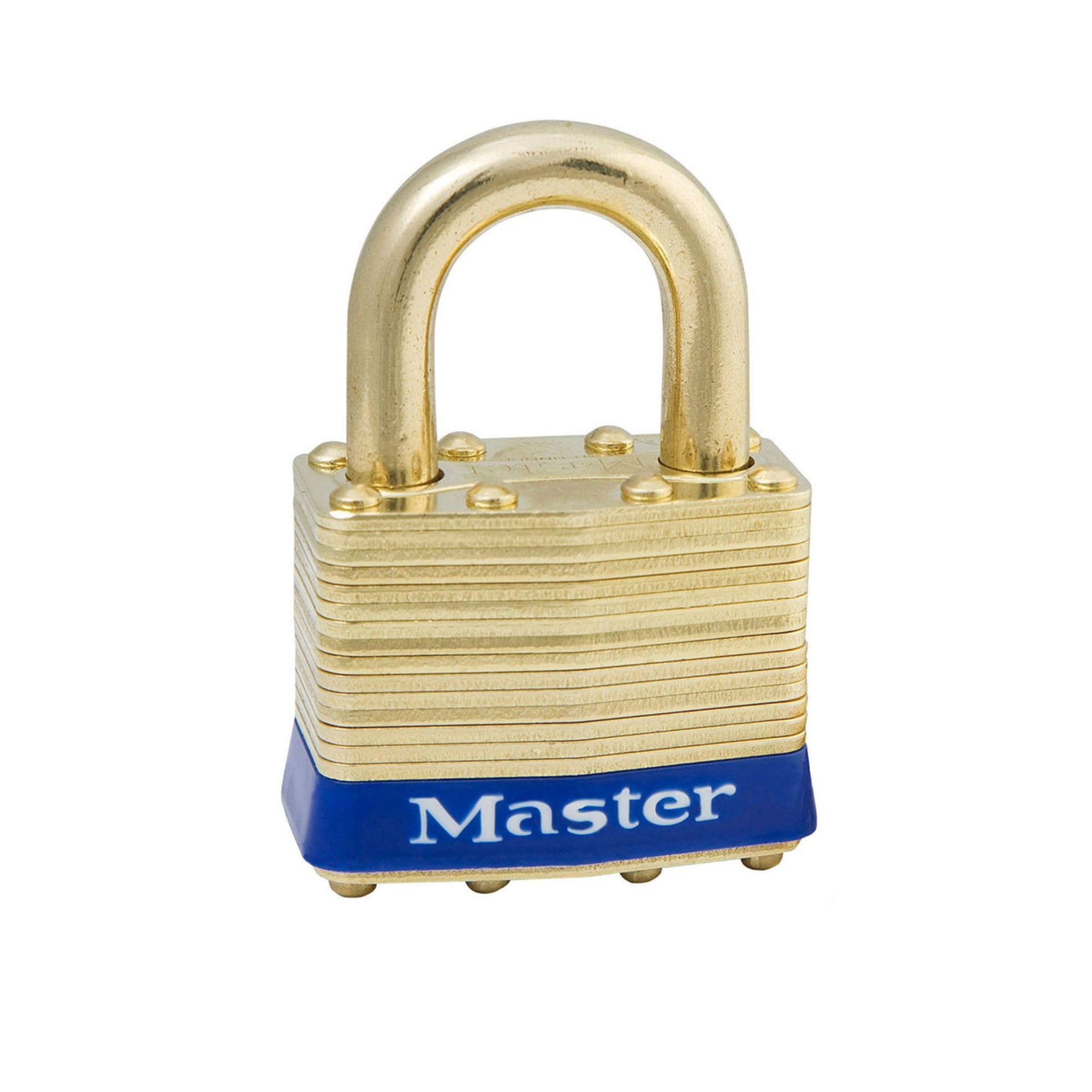 Master Lock 2B Brass Padlock With Brass Shackle Keyed Different (KD) - The Lock Source