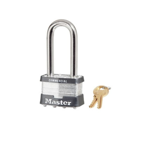 Master Lock No. 5LJ & 5KALJ Padlocks Laminated Steel Locks with 2-Inch Shackle Keyed Alike (5KALJ) or KD (5LJ) - The Lock Source