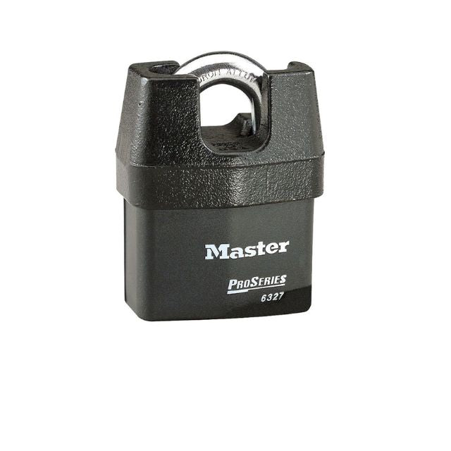 Master Lock 6327KA 20G645 Pro Series Shrouded Shackle Padlock Keyed Alike Locks Match Existing Keys KA20G645 - The Lock Source