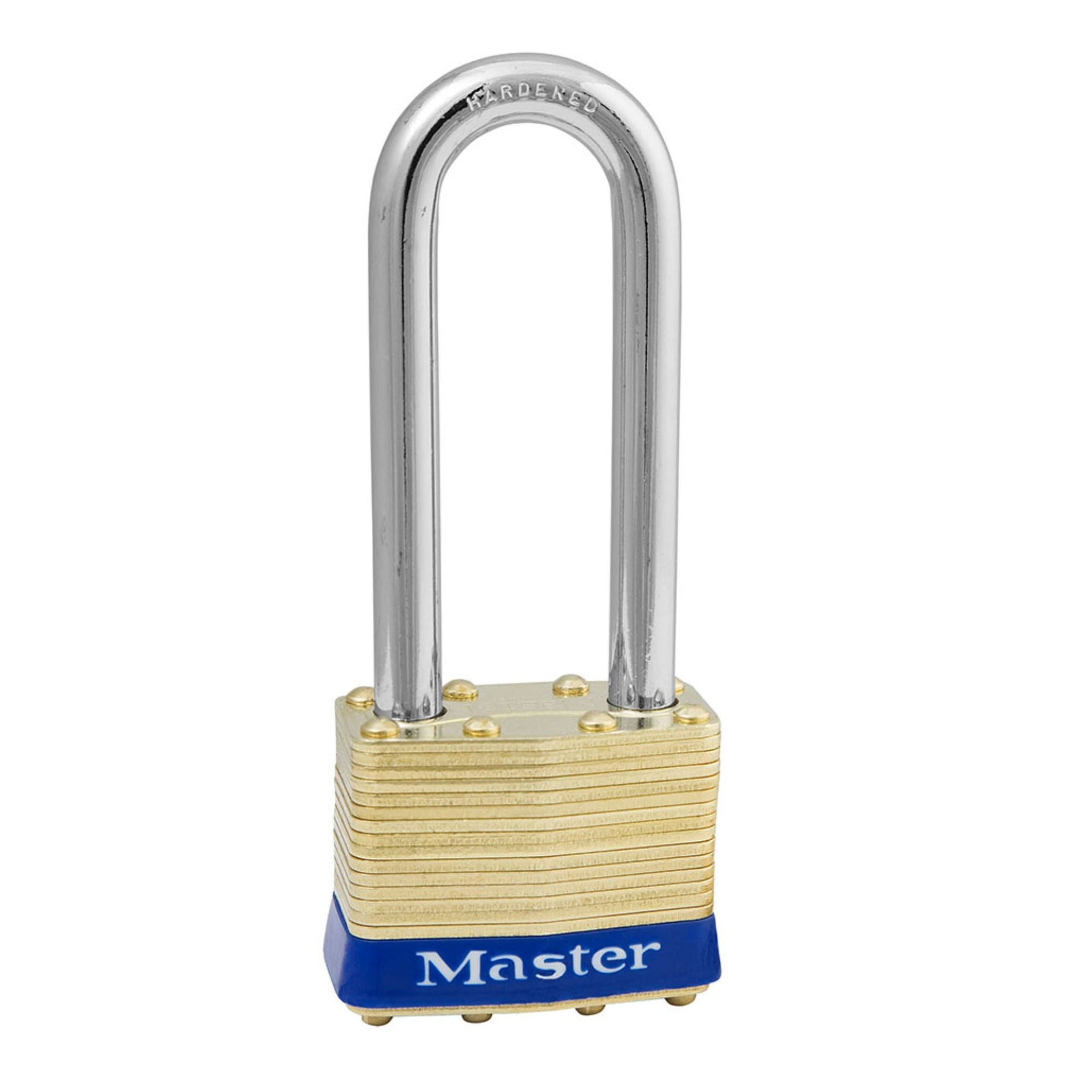 Master Lock 2KALJ 3722 Lock Laminated brass No. 2 Series Padlock Keyed to Match Existing Key Number KA3722 - The Lock Source