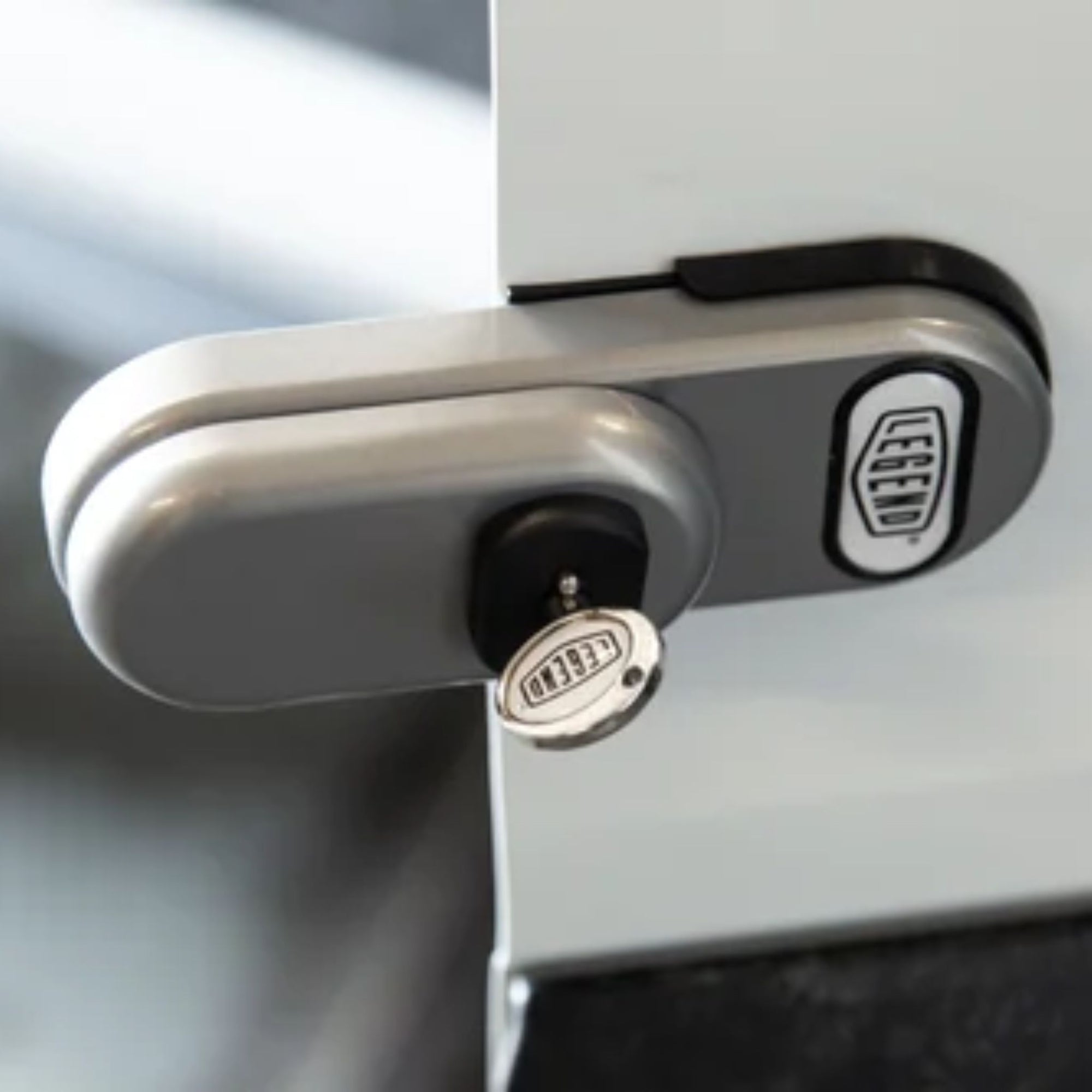 The Securi Lock Cargo Door Lock That Actually Prevents Cargo Theft in Vans in High Crime Urban Areas and Vocations Holding Expensive Tools, Equipment and Cargos - The Lock Source