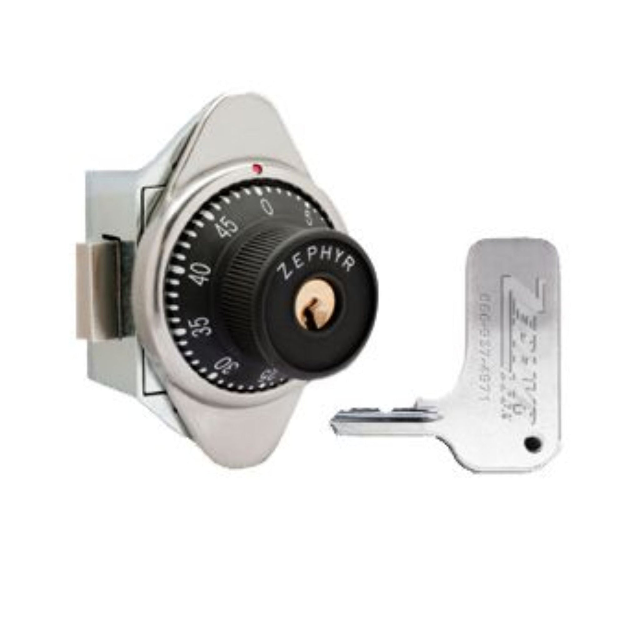 Zephyr Lock 1970ADA RH Combination Locker Padlock ADA Compliant Lock Ideal for Ventilated Lockers Where Security Can Be An Issue - The Lock Source