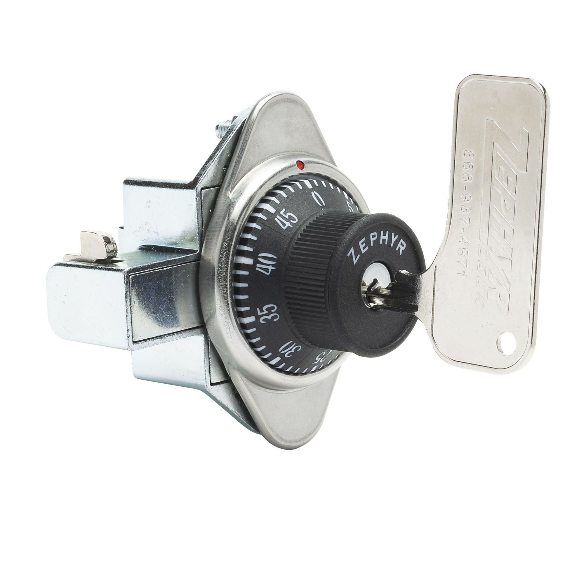 Zephyr Lock 1992ADA RH ADA-Compliant Combination Locker Padlock Fits Single-Point Locker Styles With Linear Locking Bolt - The Lock Source