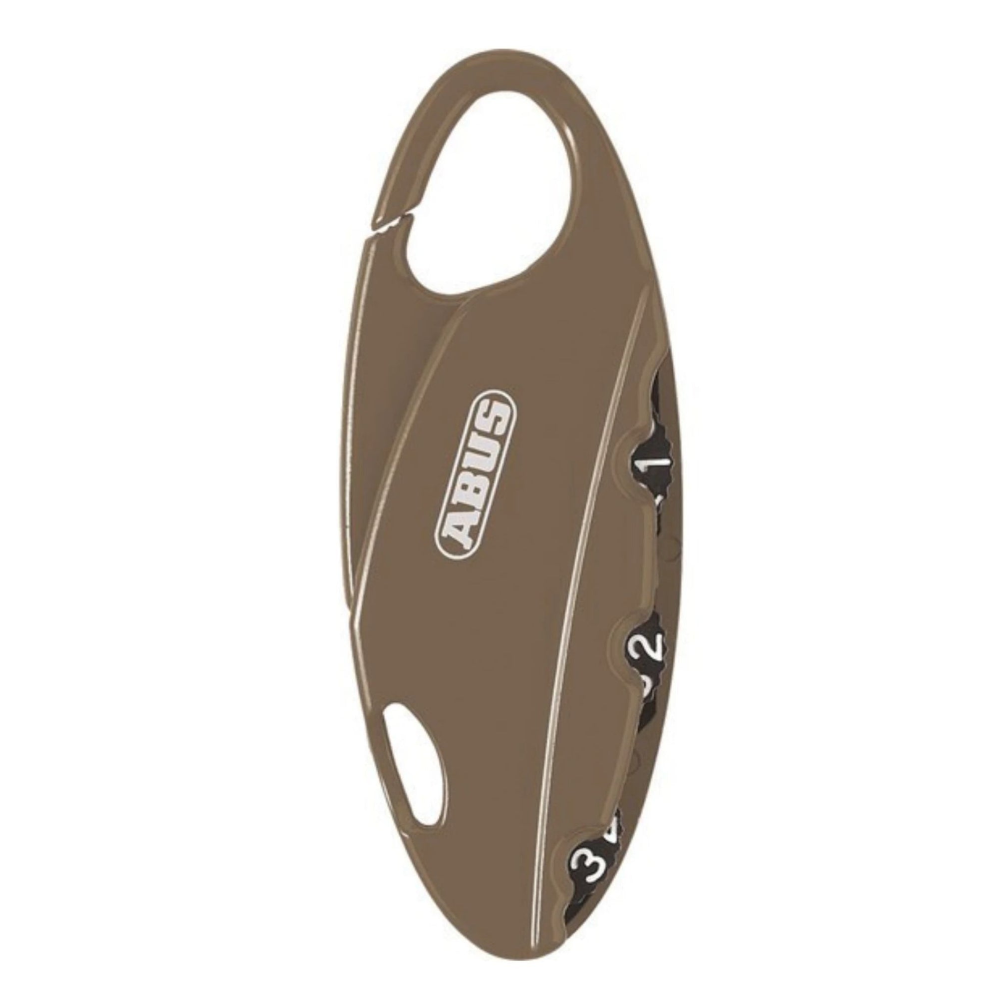 Abus 151/20 Tan Combination Luggage Padlock - The Lock Source
