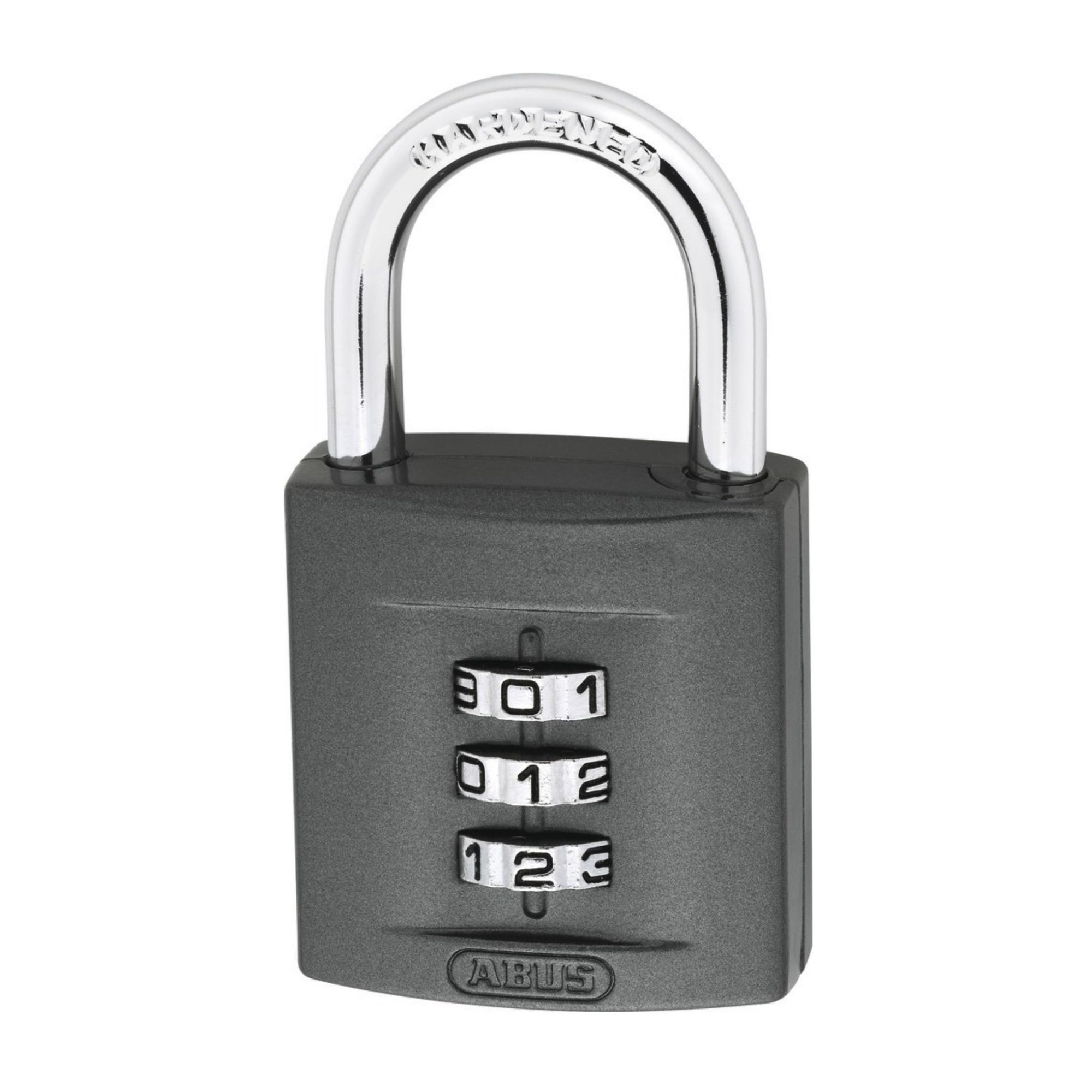 Abus 158/40 Zinc Padlock 3-Digit Resettable Combination Lock - The Lock Source