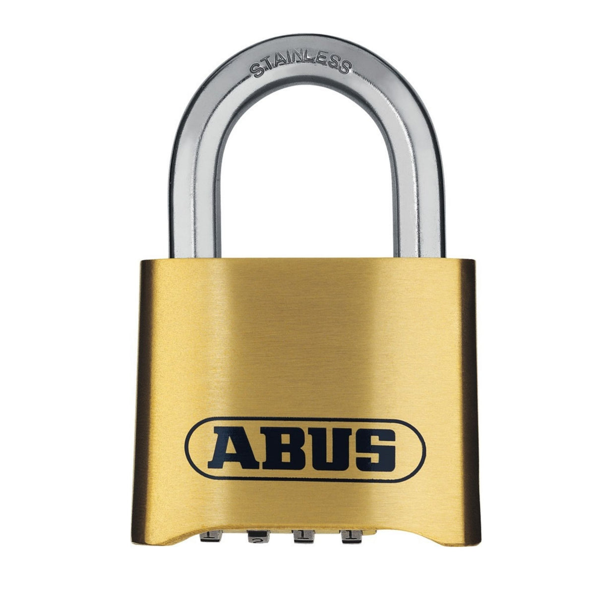Abus 180IB/50 Series Brass Combination Locks 180IB Padlock - The Lock Source