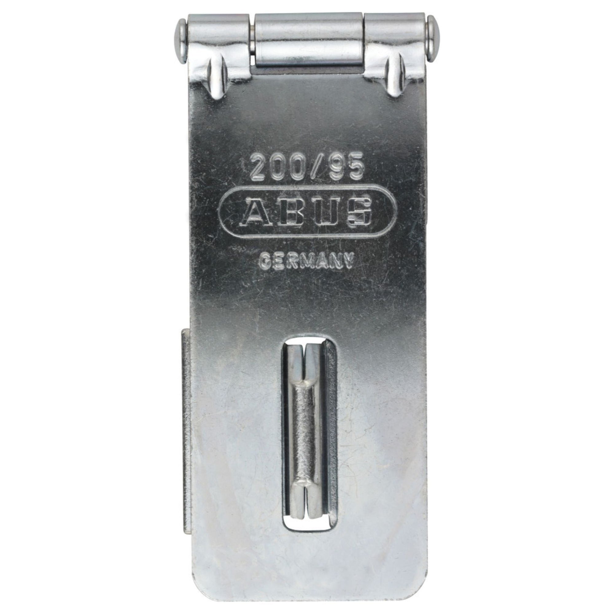 Abus 200/95 Hardened Steel Hasp, 3-3/4" Wide - The Lock Source