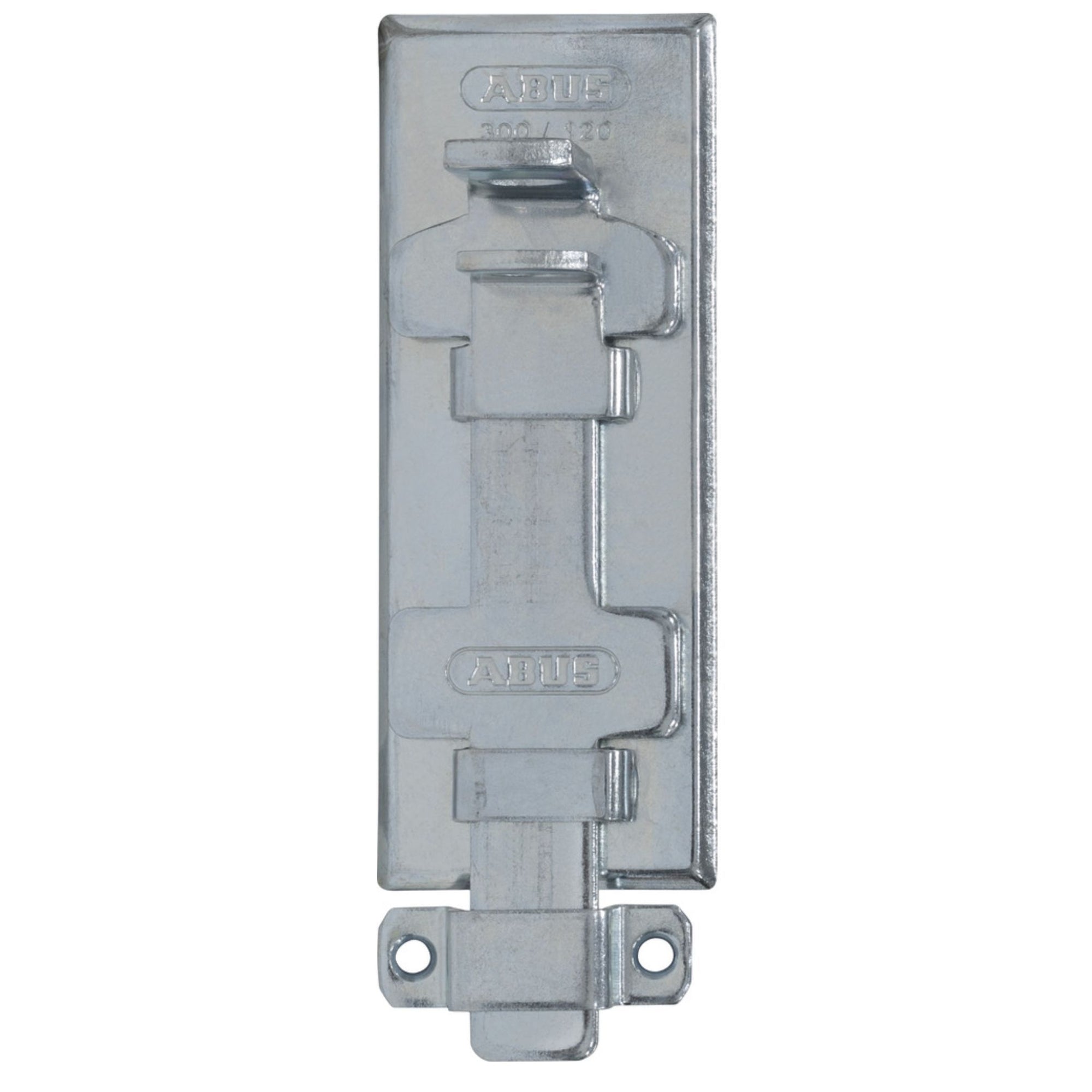Abus 300/120 Barrel Bolt Hasp 4-3/4" Wide Sliding Locking Bolt - The Lock Source
