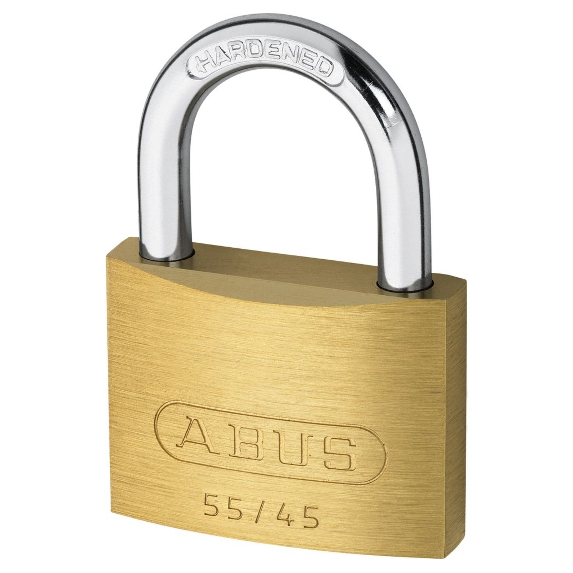 Abus 55/45 Series Traditional Brass Locks Outdoor Security Padlocks - The Lock Source