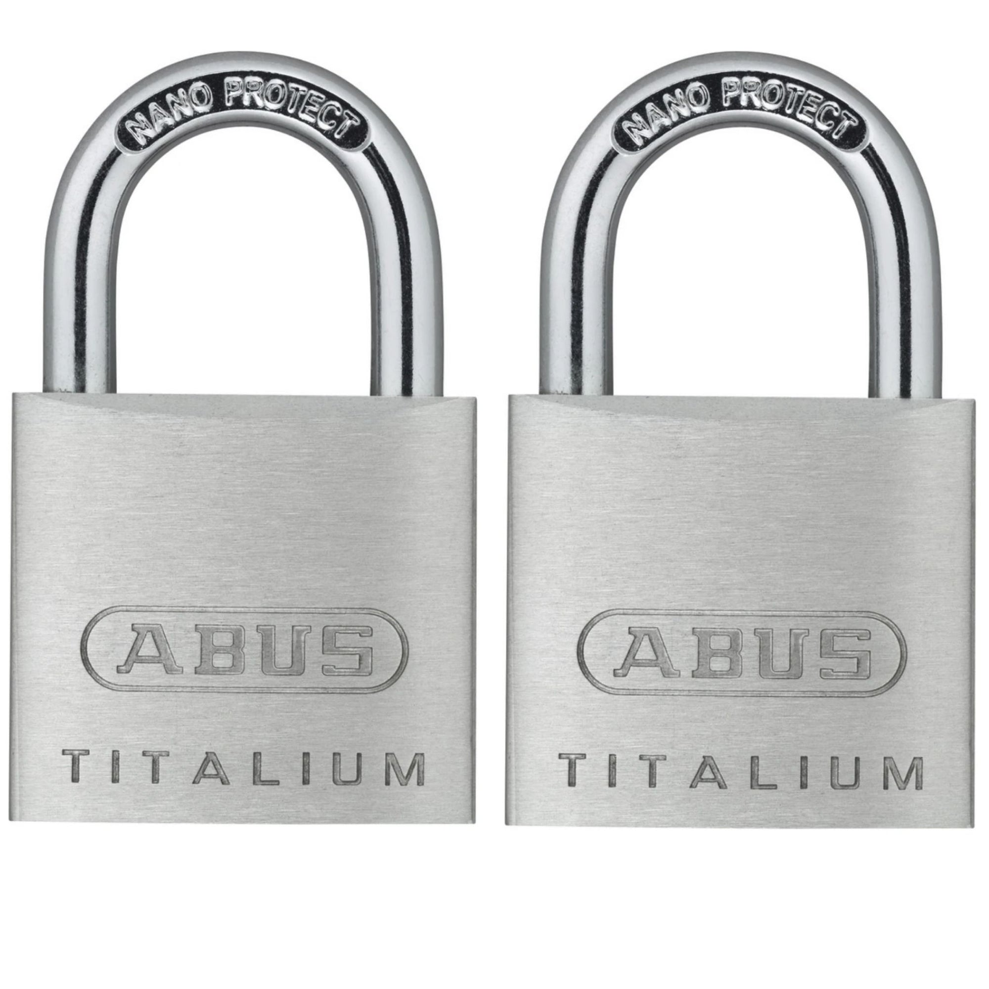 Abus 64TI/30 KAx2 Lock Titalium Padlocks Keyed Alike in Set of 2 Locks - The Lock Source