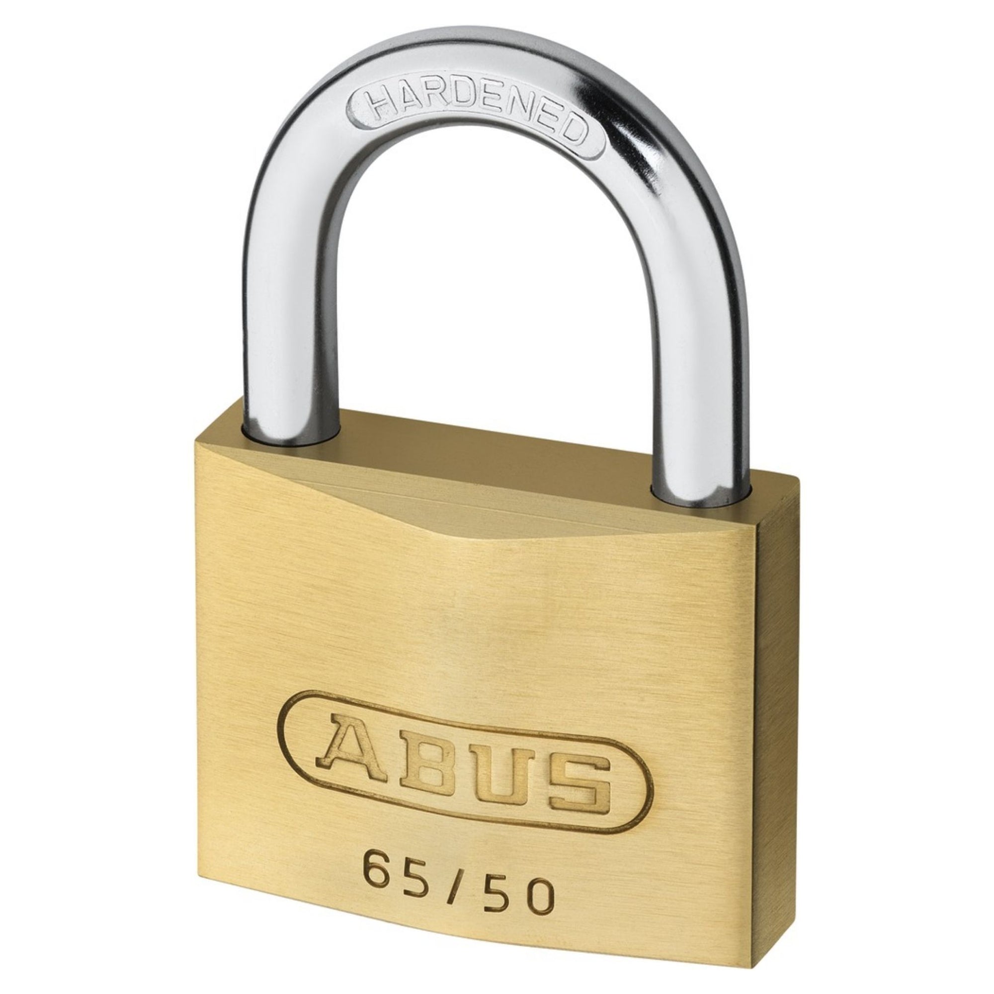 Abus 65/50 KD Traditional Brass Lock Outdoor Security Padlocks - The Lock Source