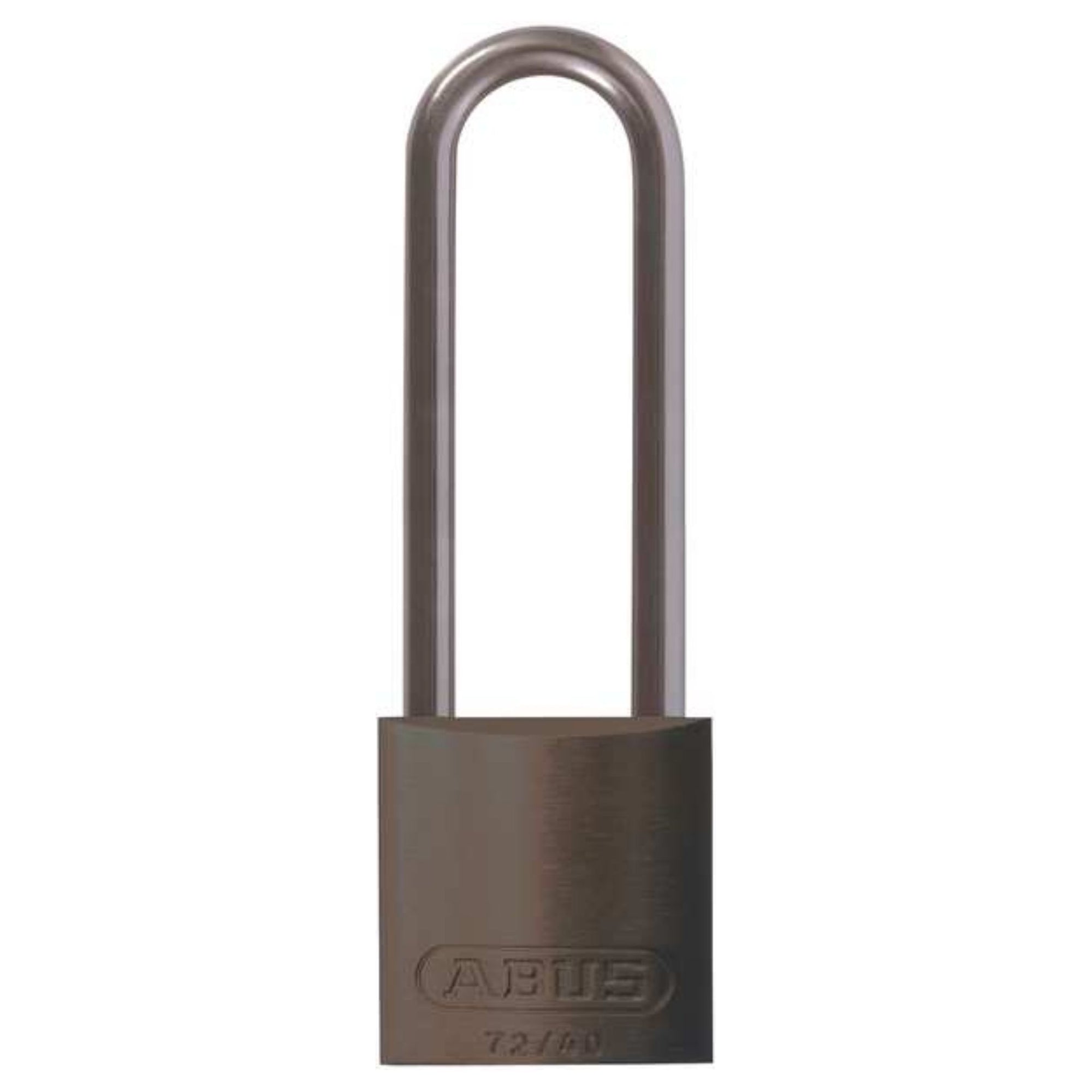 Abus 72/40HB100 KD Brown Titalium Safety Padlock with 4" Shackle - The Lock Source