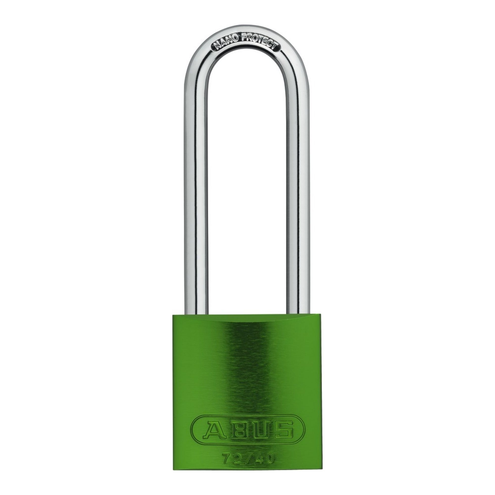 Abus 72/40HB75 KA TT00036 Green Titalium Safety Padlock with 3-Inch Shackle, Keyed Alike to Match Existing Key Number KATT00036 - The Lock Source