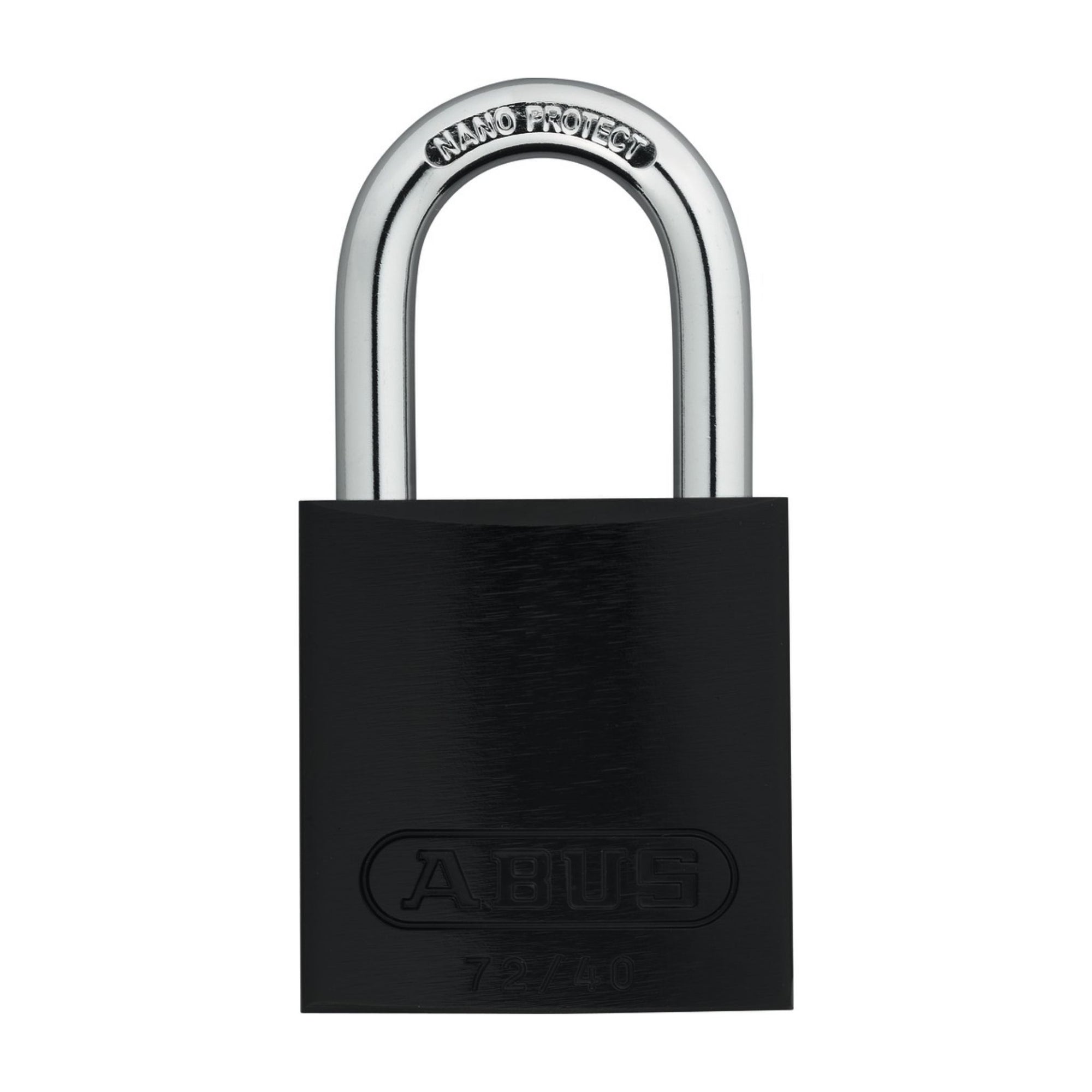 Abus 72/40 KAX3 Black Titalium Safety Padlock Keyed Alike in Set-of-3 Locks - The Lock Source