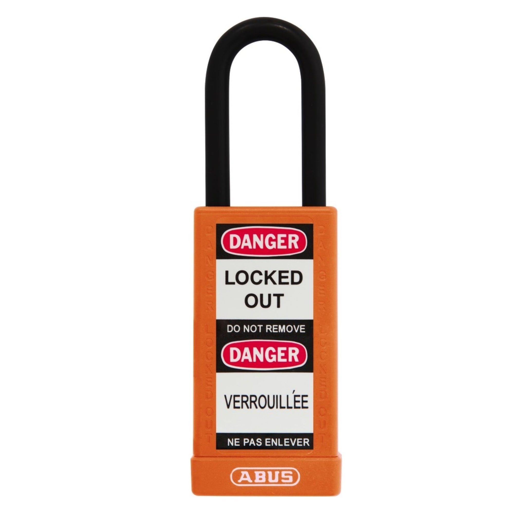 Abus 74LB/40 KA Orange Insulated Safety Padlock with 3-Inch Body - The Lock Source