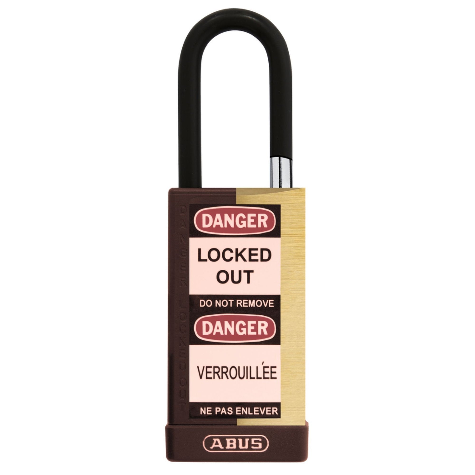 Abus 74MLB/40 MK Brown Insulated Safety Padlock - The Lock Source