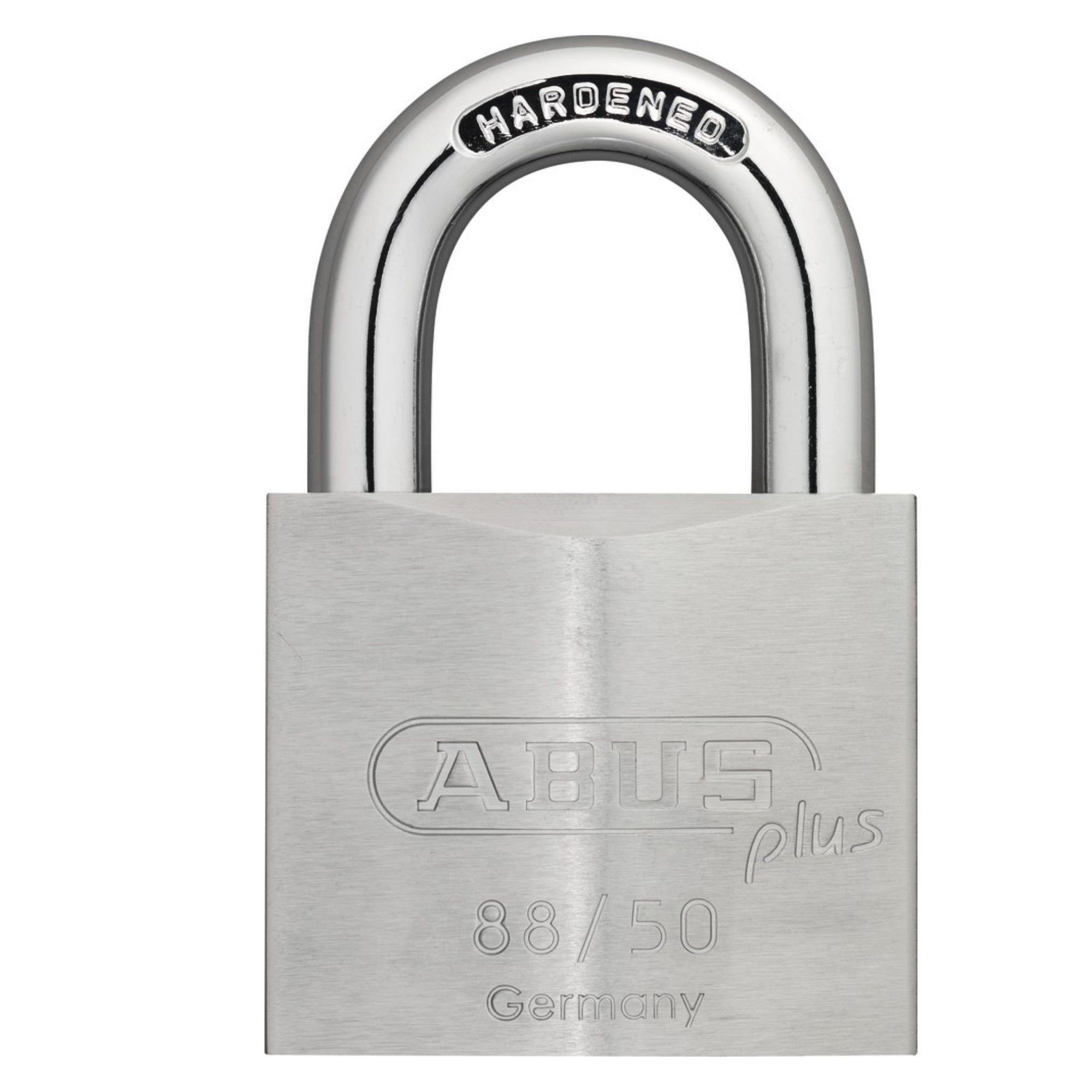 Abus 88/50 C KD Solid Chrome-Plated Brass Locks Individually Carded for Retail Display - The Lock Source