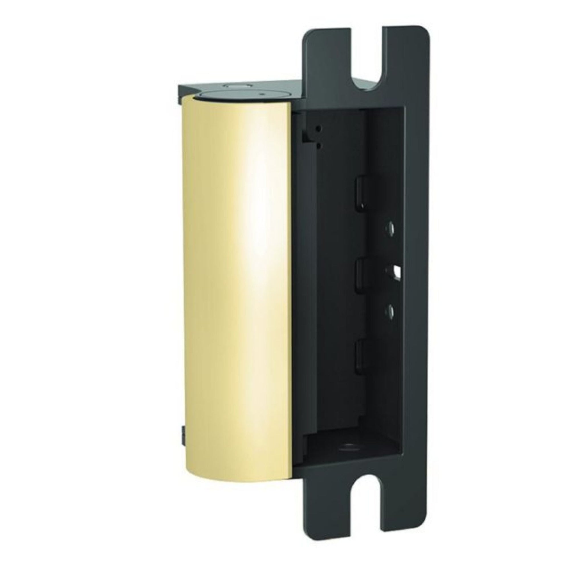 HES 1006-F-606 Satin Brass-LBM Electric Strike with Latch Bolt Monitor - The Lock Source