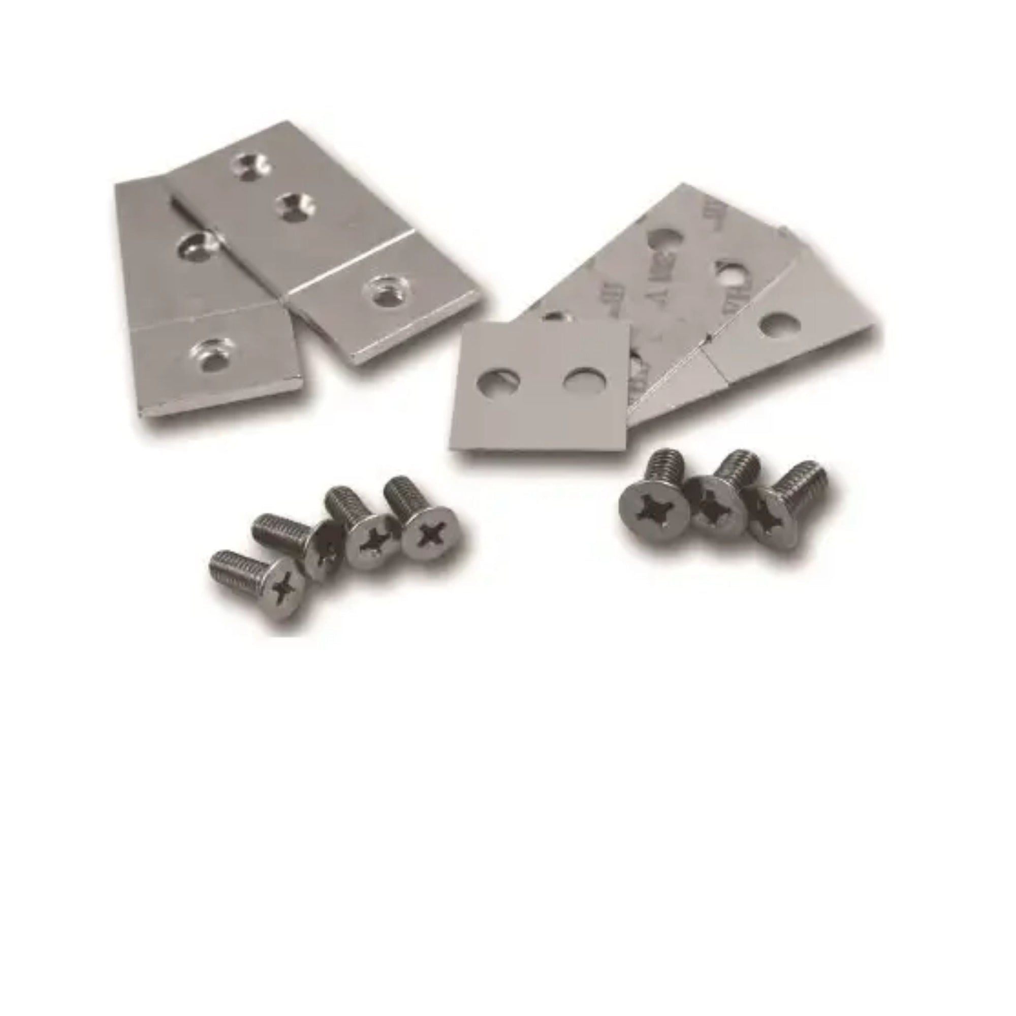 HES 152 Universal Mounting Tabs Includes Screws and Plates to Mount Inside Hollow Metal and Aluminum Jambs - The Lock Source