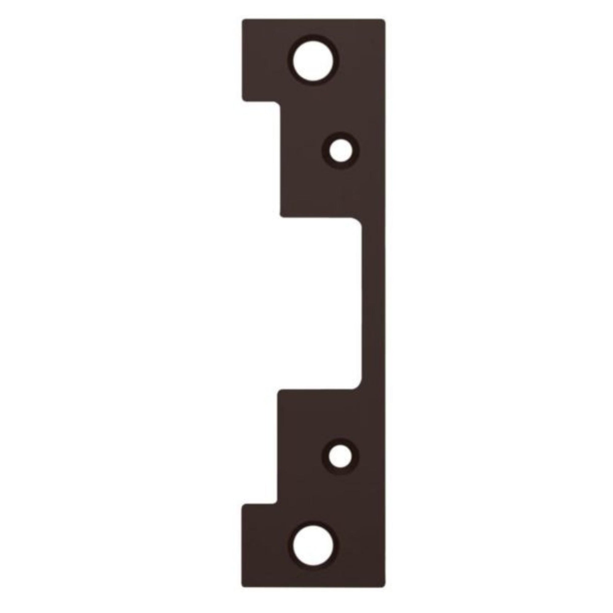 HES 501A-613 Faceplate for 5000 & 5200 Series Electric Strikes Oil Rubbed Bronze - The Lock Source