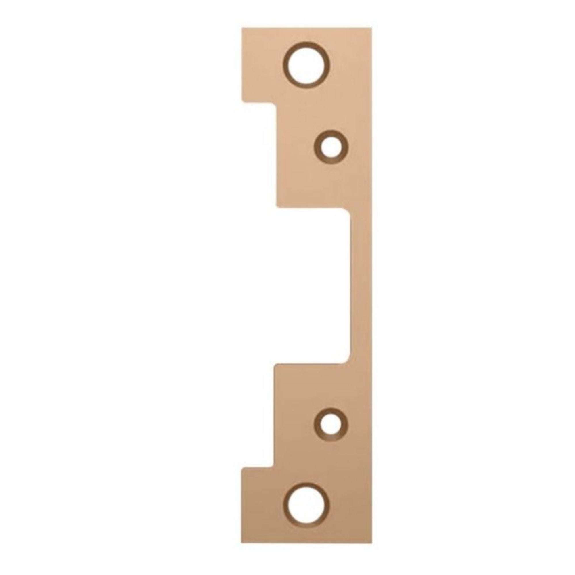 HES 501-612 Faceplate for 5000 & 5200 Series Electric Strikes Satin Bronze - The Lock Source