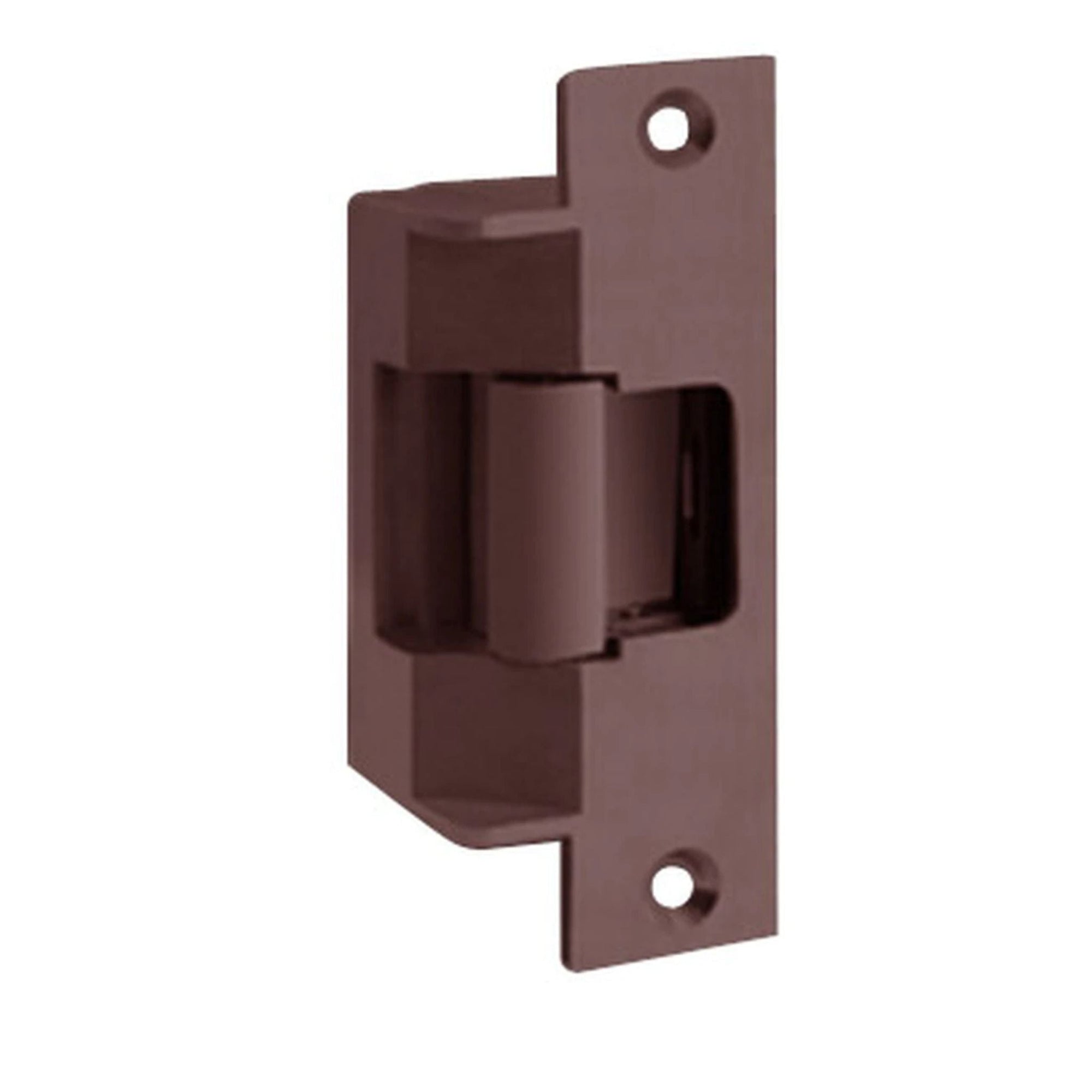 HES 7501-613 Fire Rated Electric Strikes for Doors With Pre Loaded Conditions Bronze Toned Finish Strikes Available with Latchbolt Monitor (LBM) Feature - The Lock Source