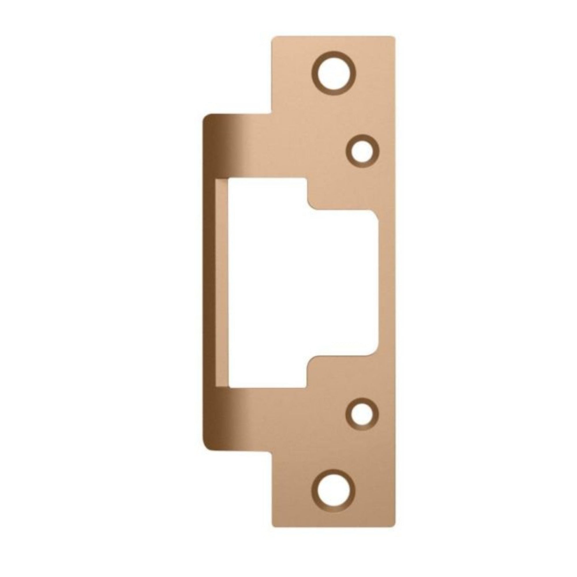 HES 801A-612 Faceplate for 8000 & 8300 Series No Cut Electric Strikes Satin Bronze - The Lock Source