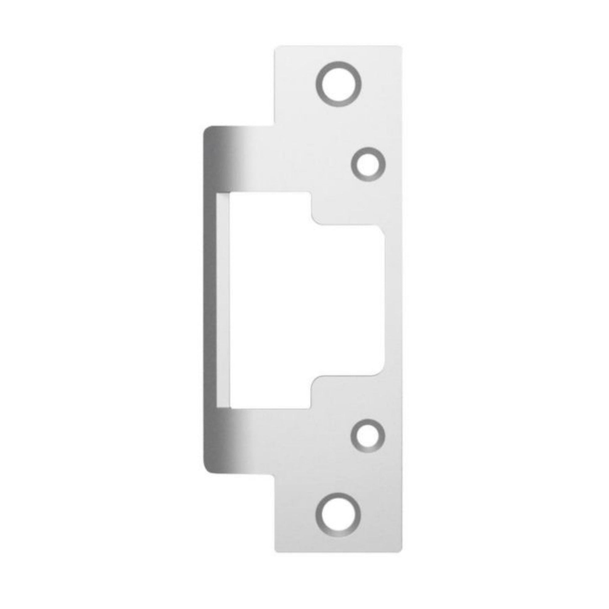HES 801A-629 Faceplate for 8000 & 8300 Series No Cut Electric Strikes Bright Stainless Steel - The Lock Source