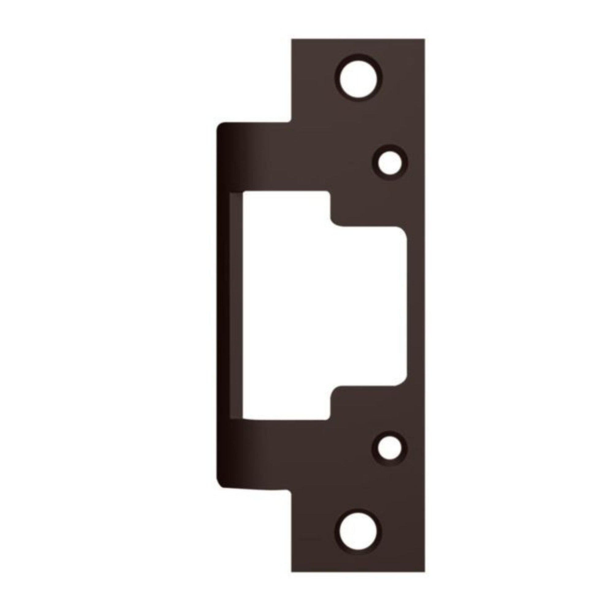 HES 801E-613 Faceplate for 8000 & 8300 Series No Cut Electric Strikes Oil Rubbed Bronze - The Lock Source