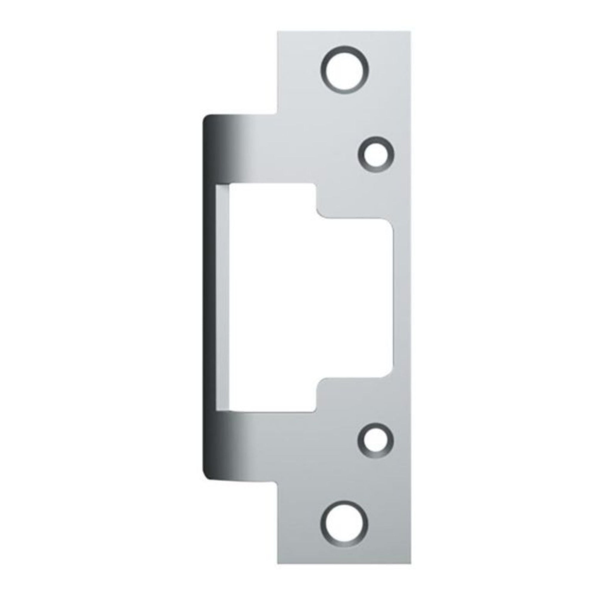 HES 801E-630 Faceplate for 8000 & 8300 Series No Cut Electric Strikes Satin Stainless Steel - The Lock Source