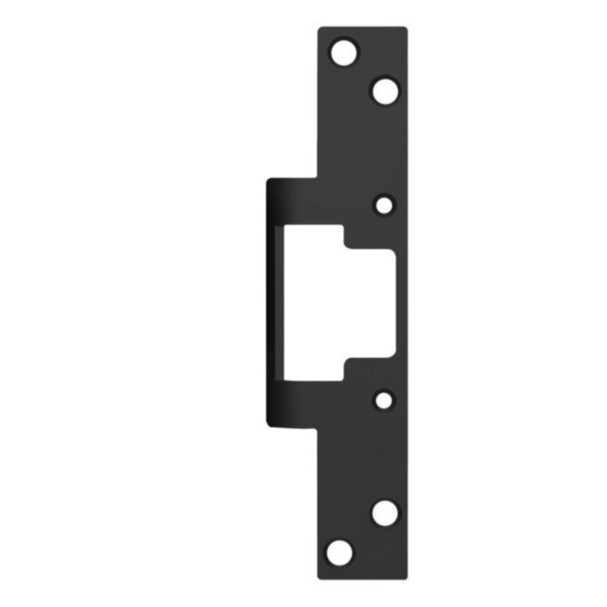 HES 805-BLK Faceplate for 8000 & 8300 Series No Cut Electric Strikes Black - The Lock Source