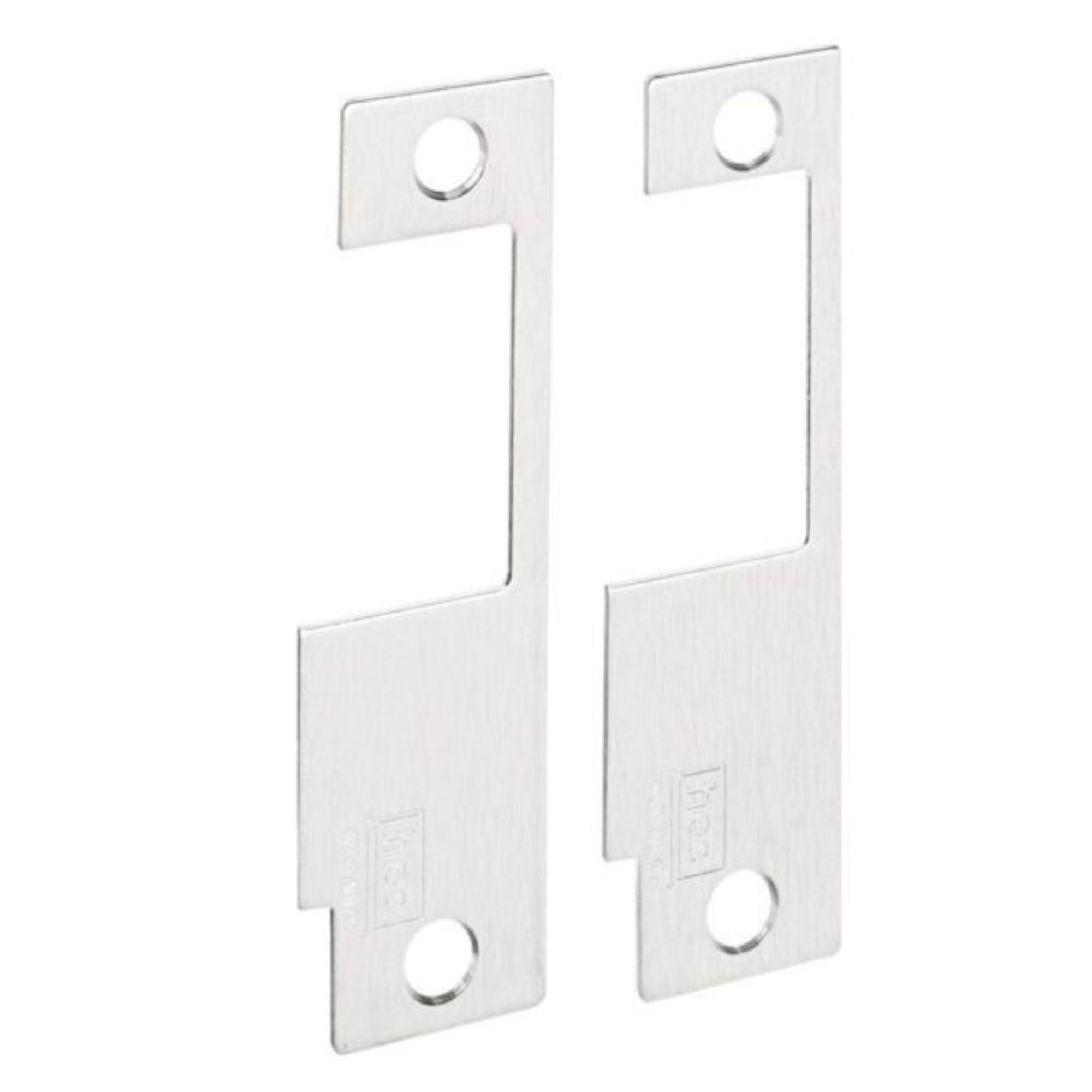 HES 851M-629 Faceplate for 8500 Series Electric Strike Bright Stainless Steel Plate Only - The Lock Source