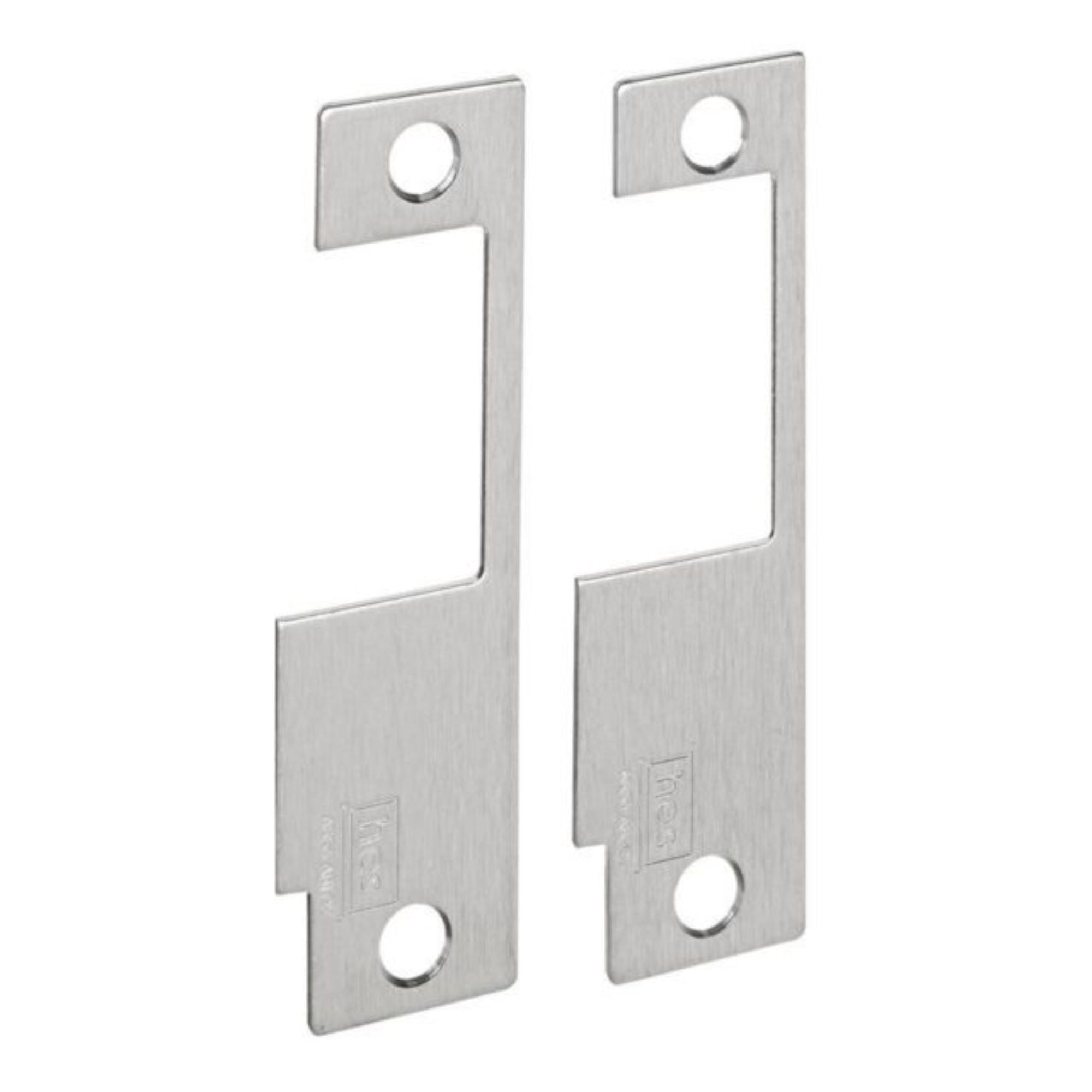 HES 851M-630 Faceplate for 8500 Series Electric Strike Satin Stainless Steel Plate Only - The Lock Source
