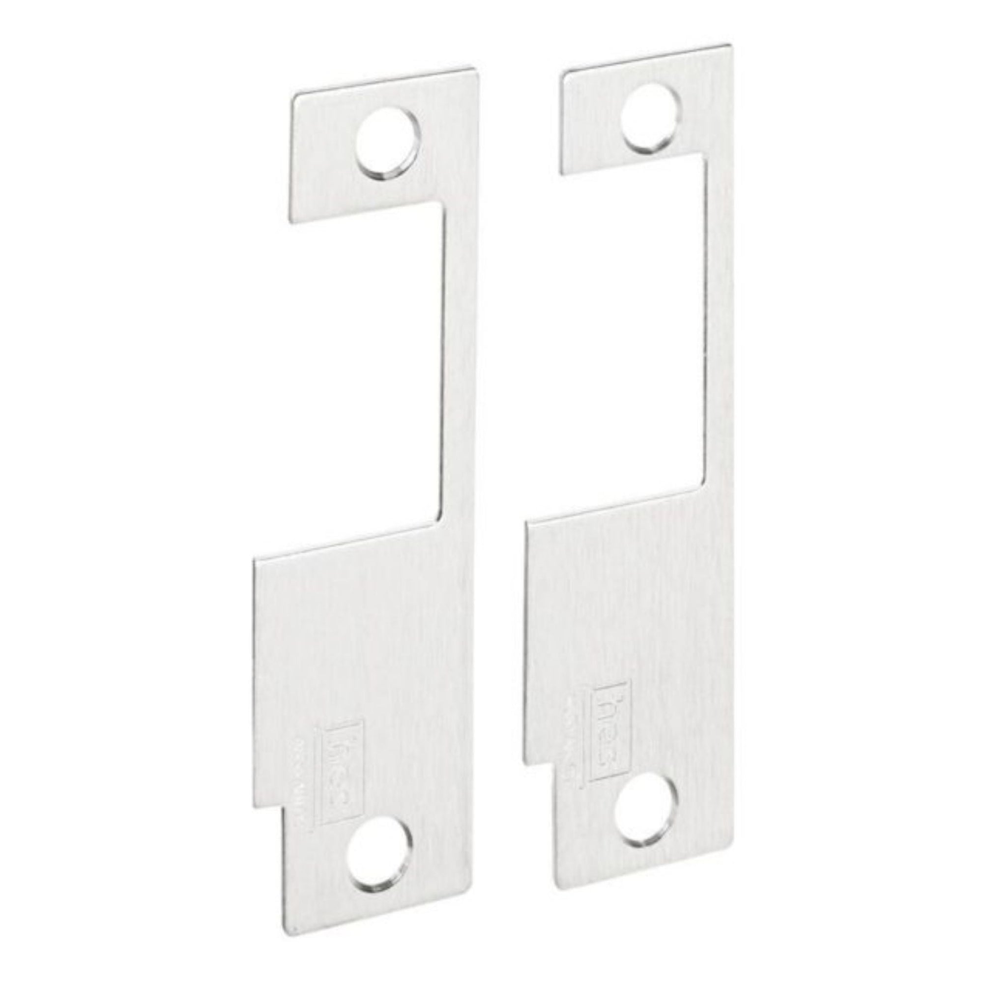 HES 852L-629 Faceplate for 8500 Series Electric Strike Bright Stainless Steel Plate Only - The Lock Source
