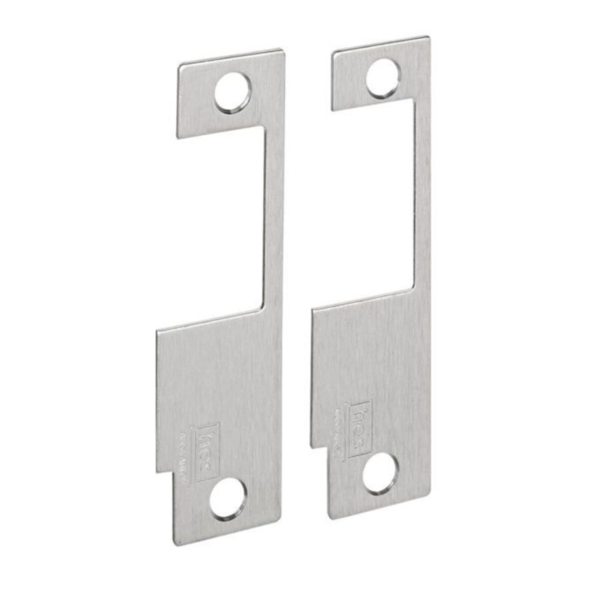 HES 852M-630 Faceplate for 8500 Series Electric Strike Satin Stainless Steel Plate Only - The Lock Source
