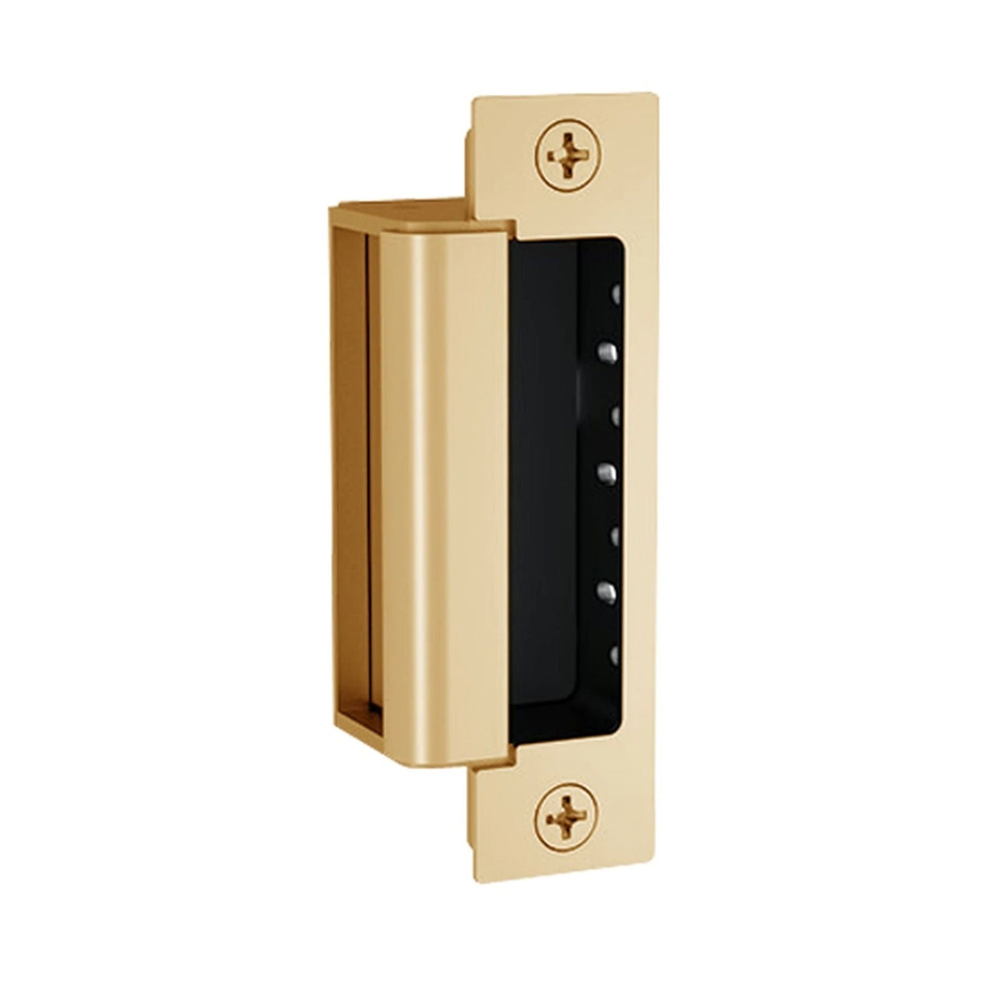 HES 1600-612 Satin Bronze Electric Strike Works With All Brands of Cylindrical and Mortise Lock With or Without Deadbolt - The Lock Source