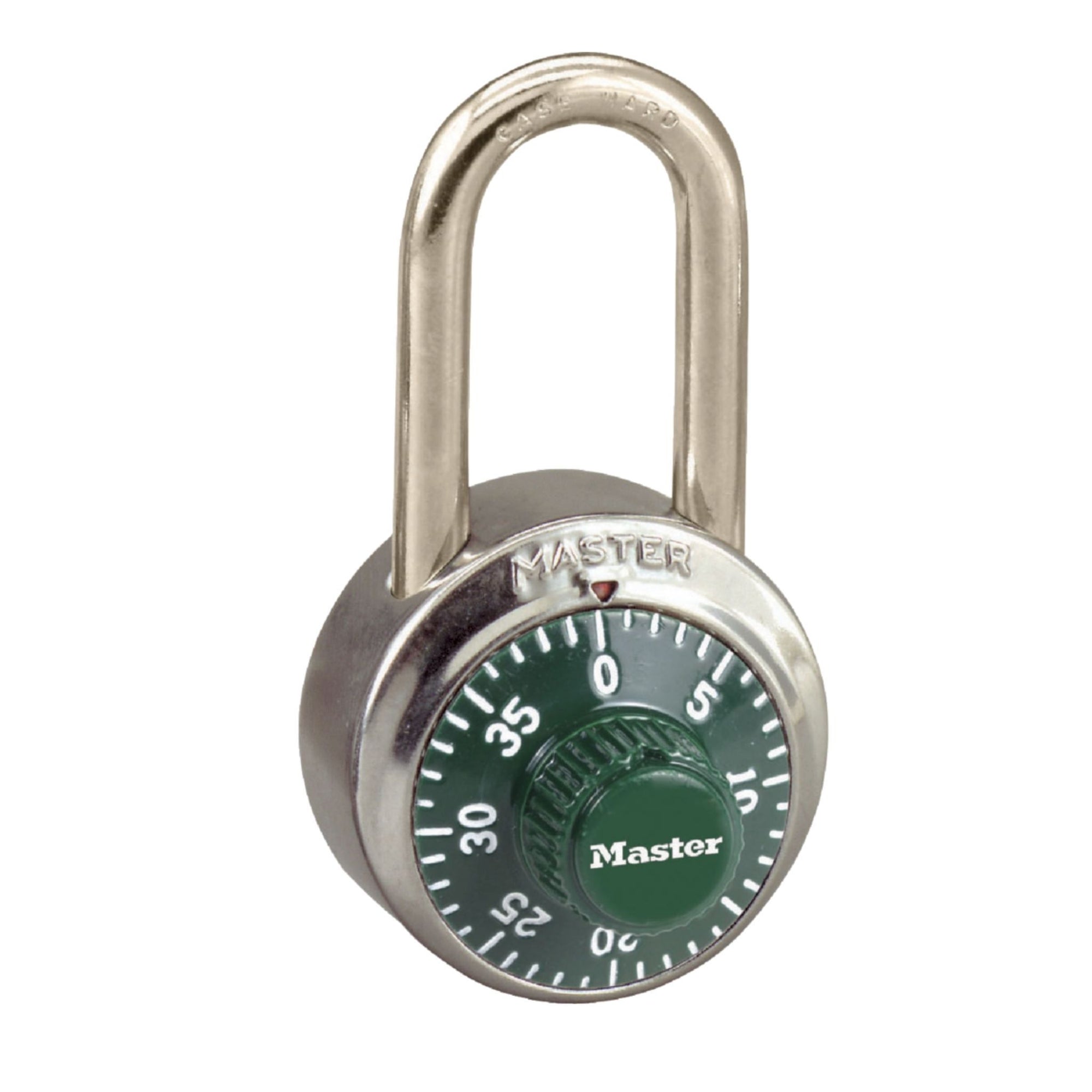 Master Lock 1502LFGRN Green Locker Combination Padlock with 1-1/2" Shackle - The Lock Source