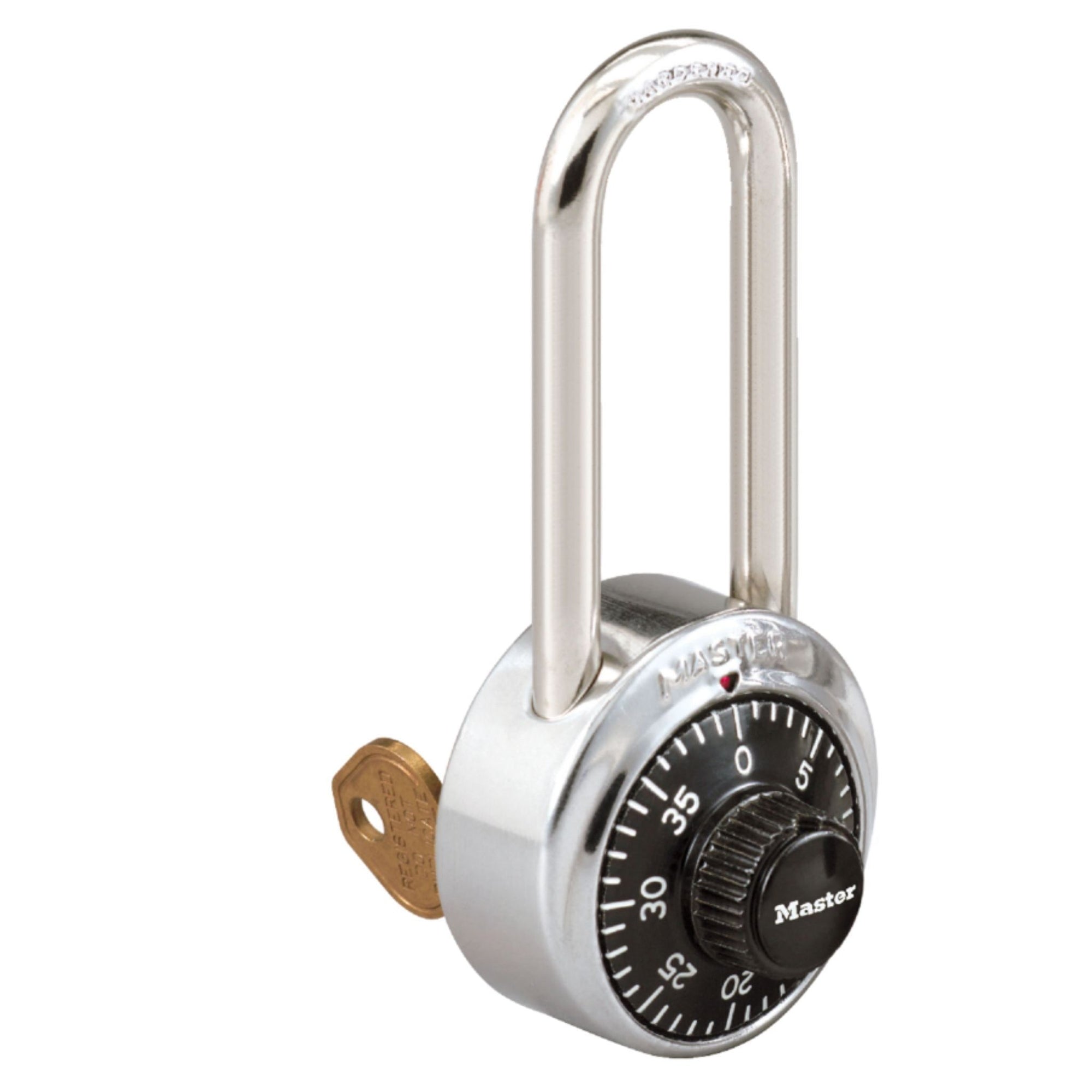 Master Lock 1525LH V65 Combination Locker Padlock with Key Override - The Lock Source