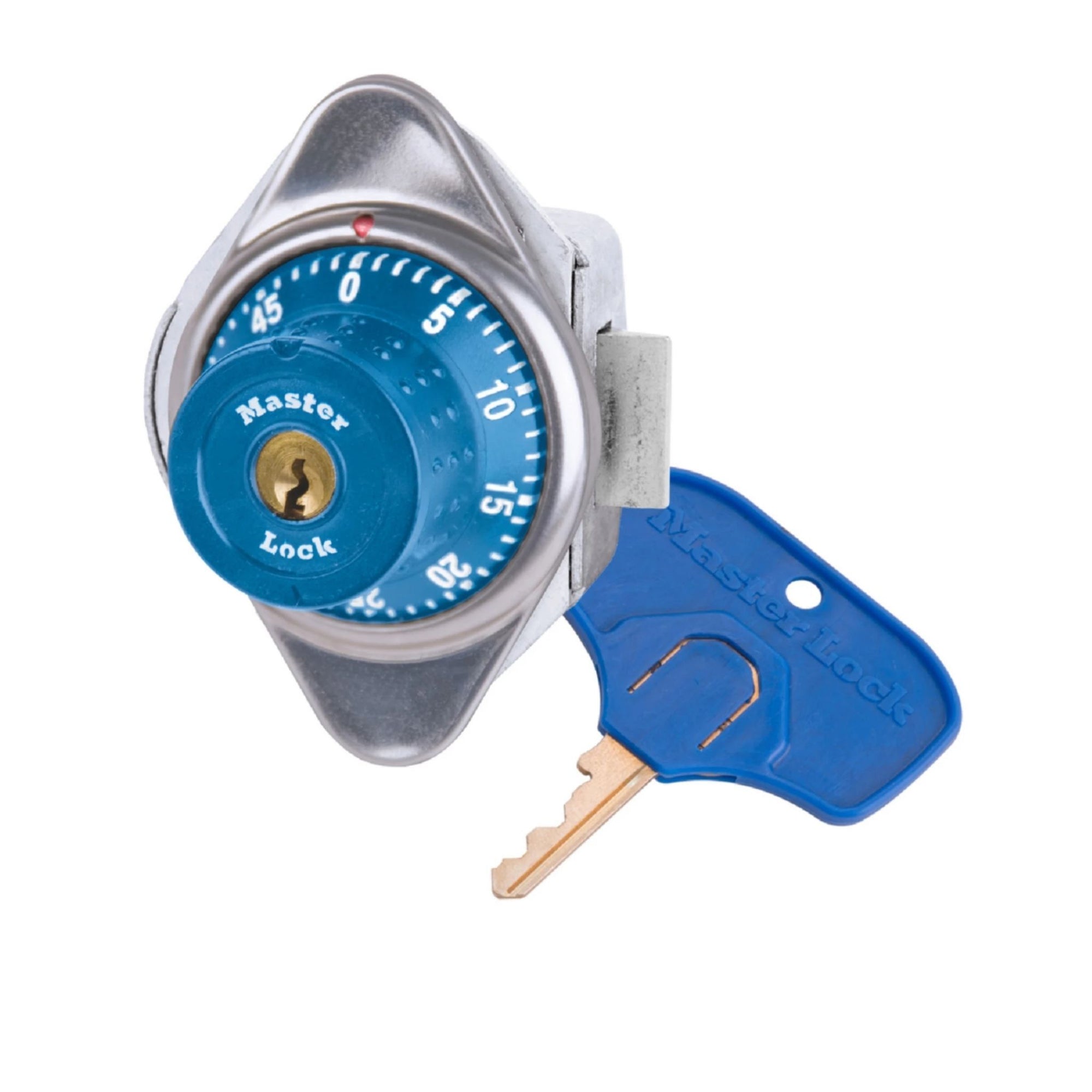 Master Lock 1651MKADA BLUE ADA Padlock with Auto Locking for Box Lockers - The Lock Source