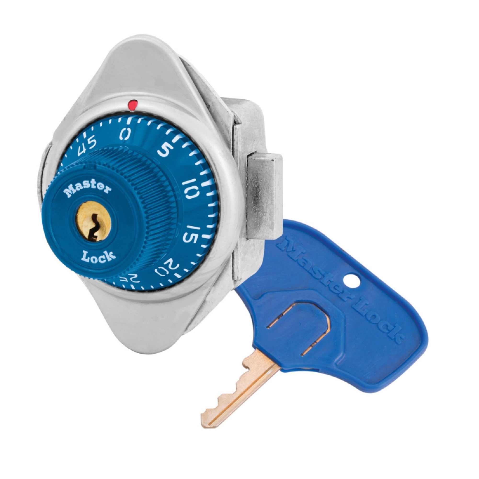 Master Lock 1677MKADA BLU ADA Locker Padlock with Manual Deadbolt Locking - The Lock Source